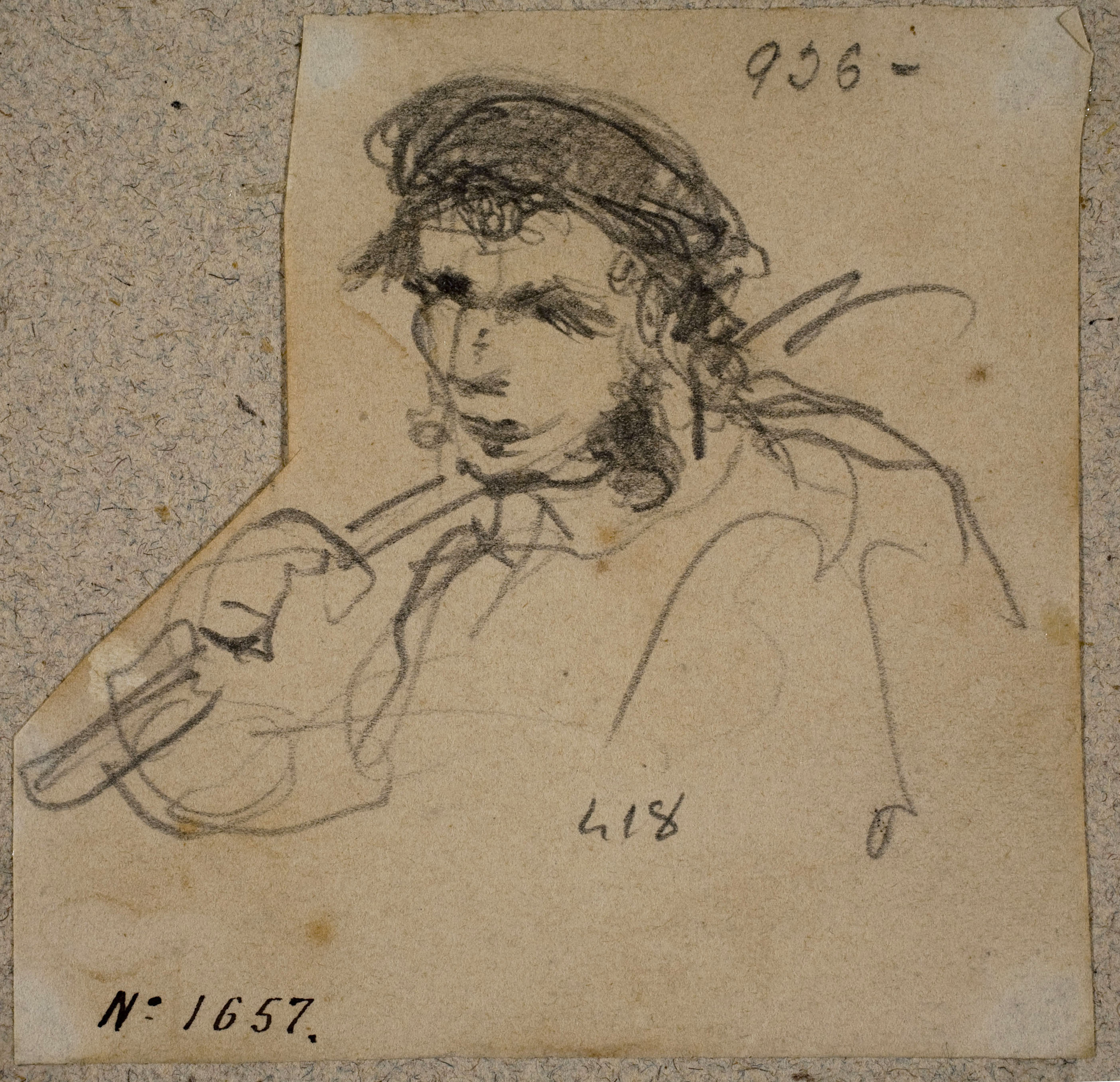 image for: Ramon Martí i Alsina - Un pagès - Cap a 1870