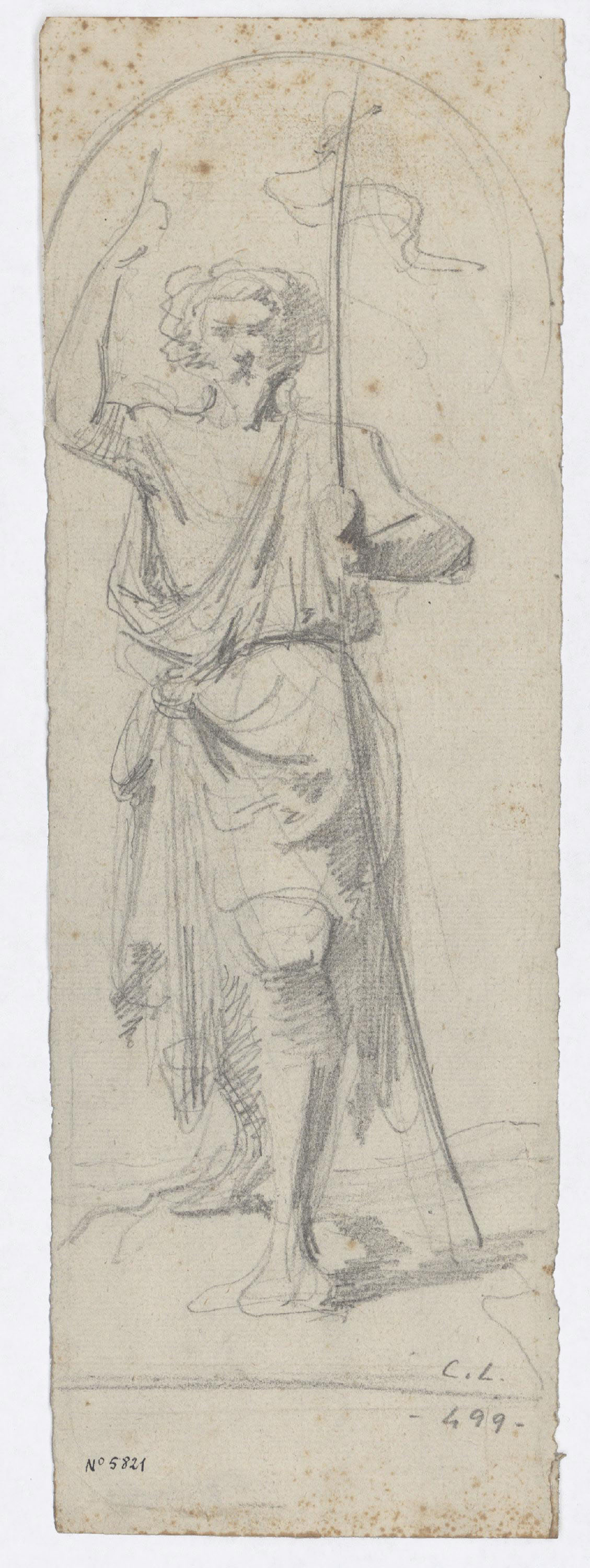 image for: Claudi Lorenzale - Sant Joan Baptista - Cap a 1850-1870