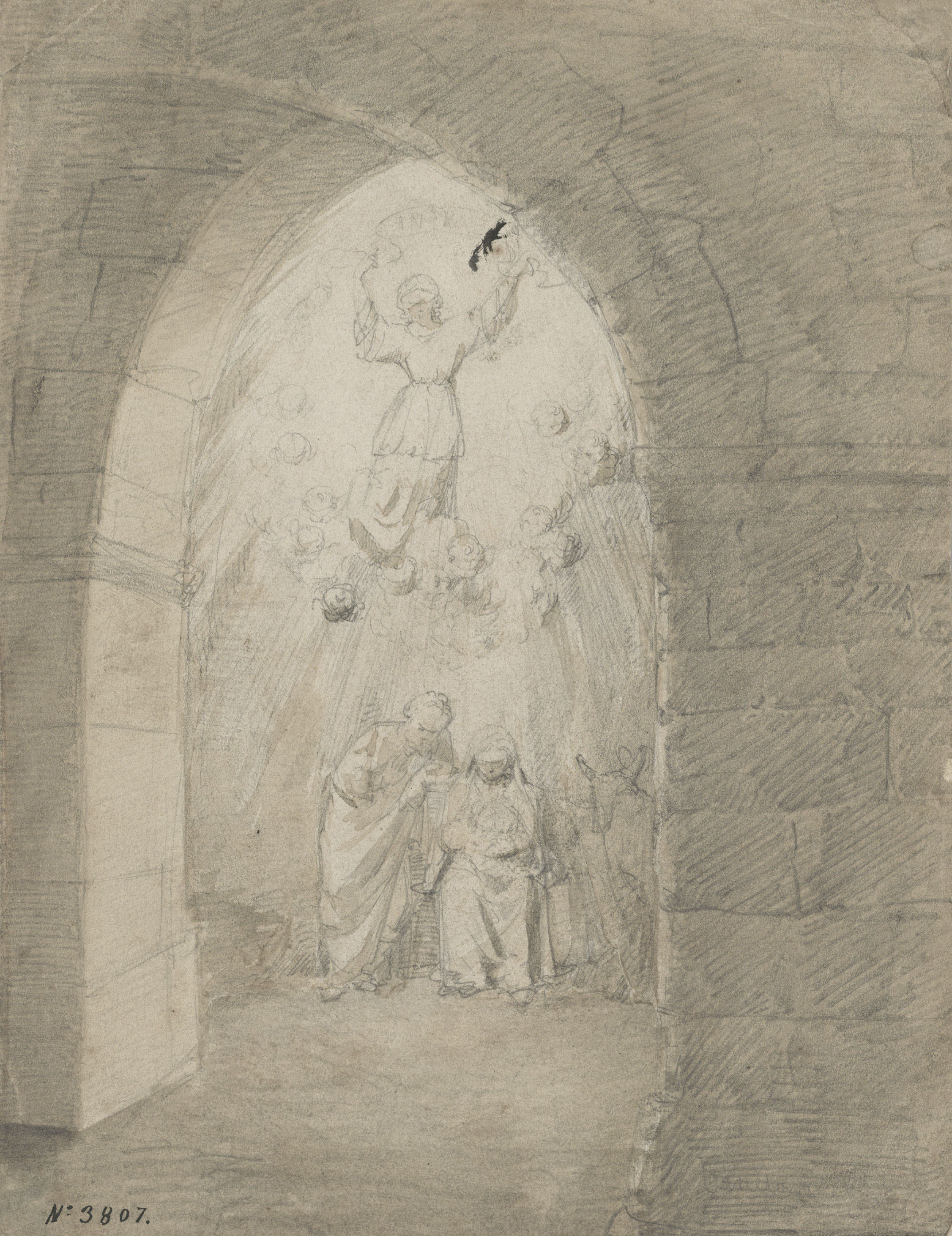 image for: Francesc Torras - Naixement de Jesús - Cap a 1860-1870