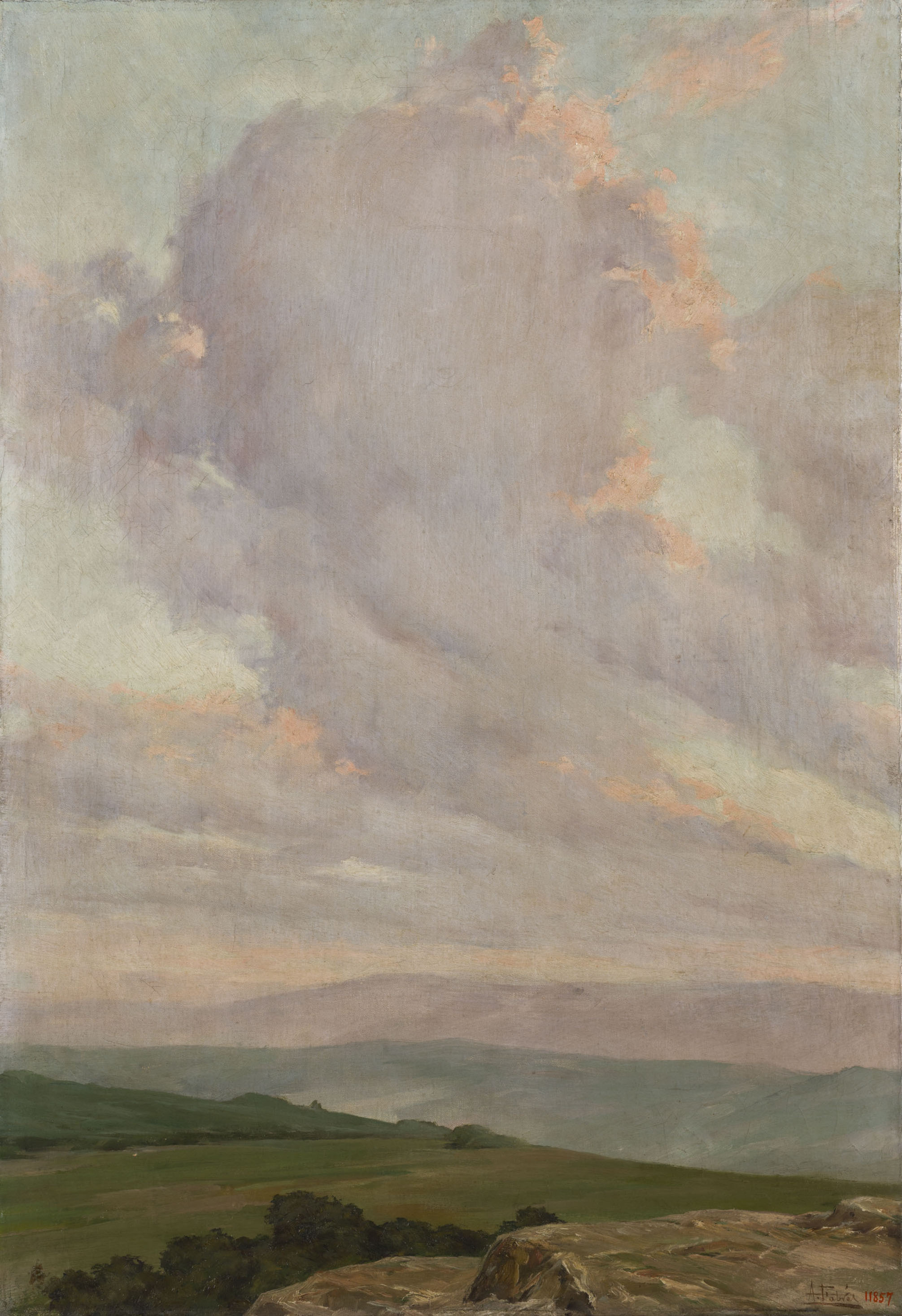 image for: Antoni Fabrés - Paisatge trist - Cap a 1898