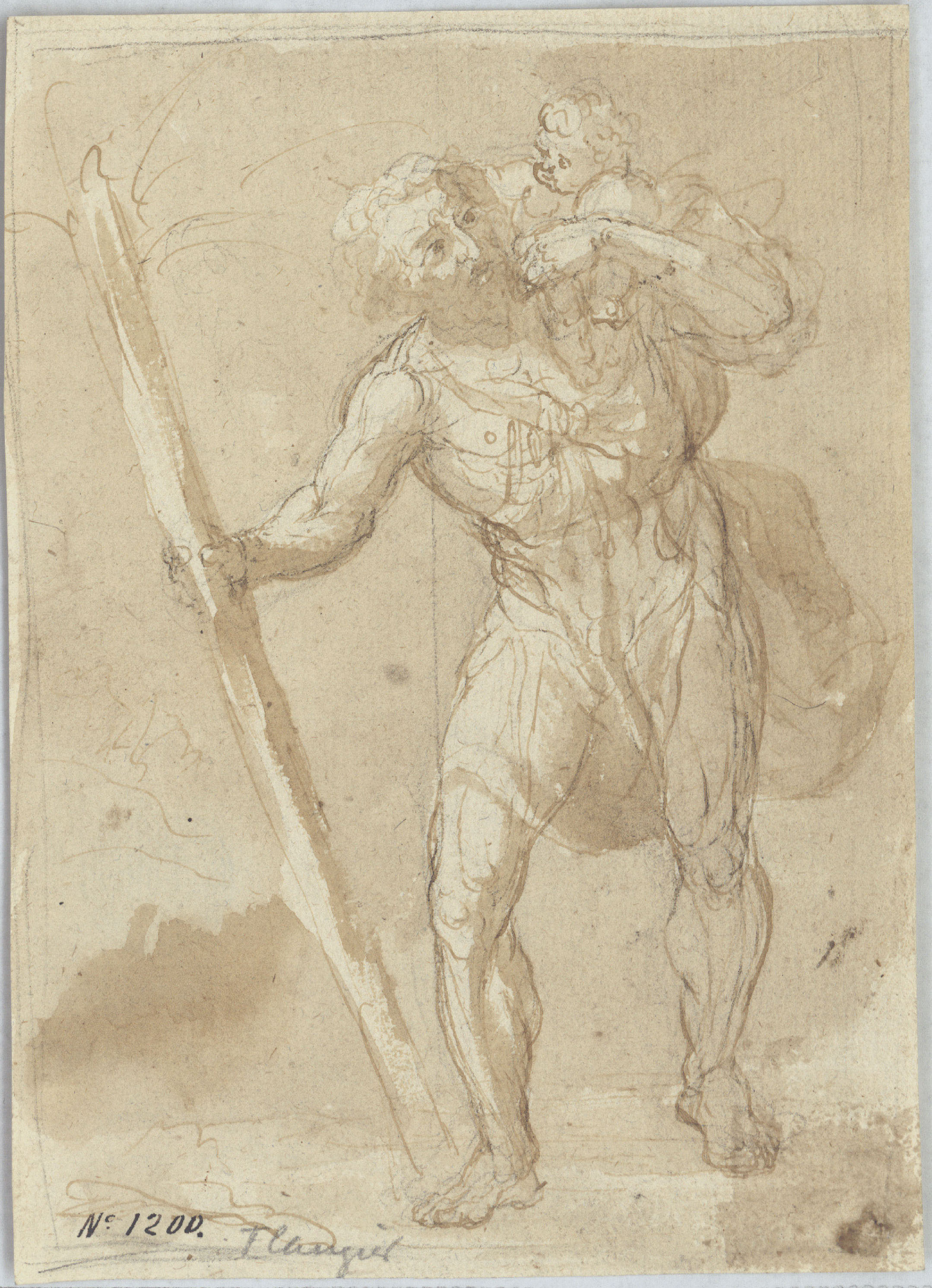 image for: Josep Bernat Flaugier - Sant Cristòfol - Cap a 1800-1812