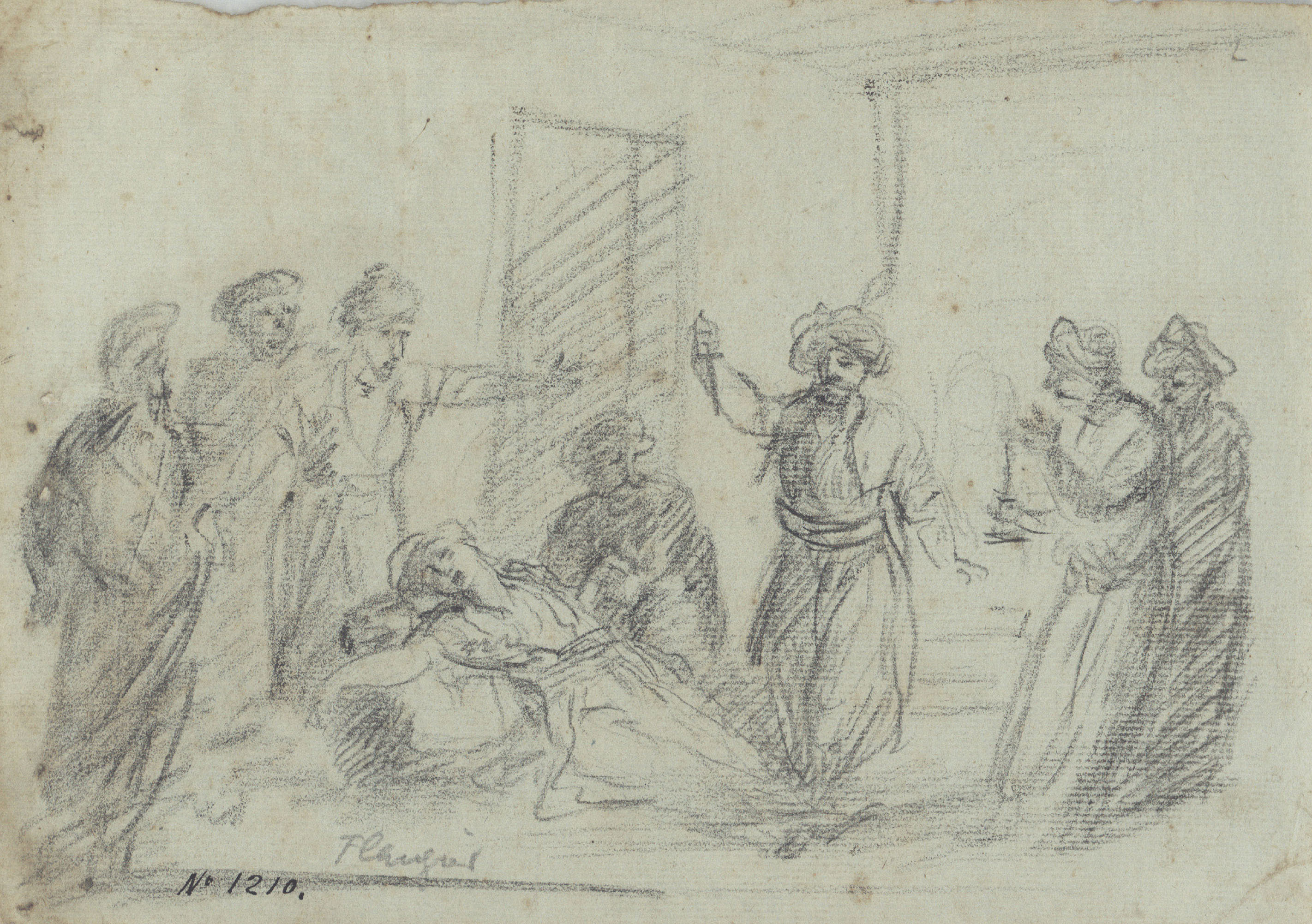 image for: Josep Bernat Flaugier - Otel·lo i Desdèmona - Cap a 1800-1812