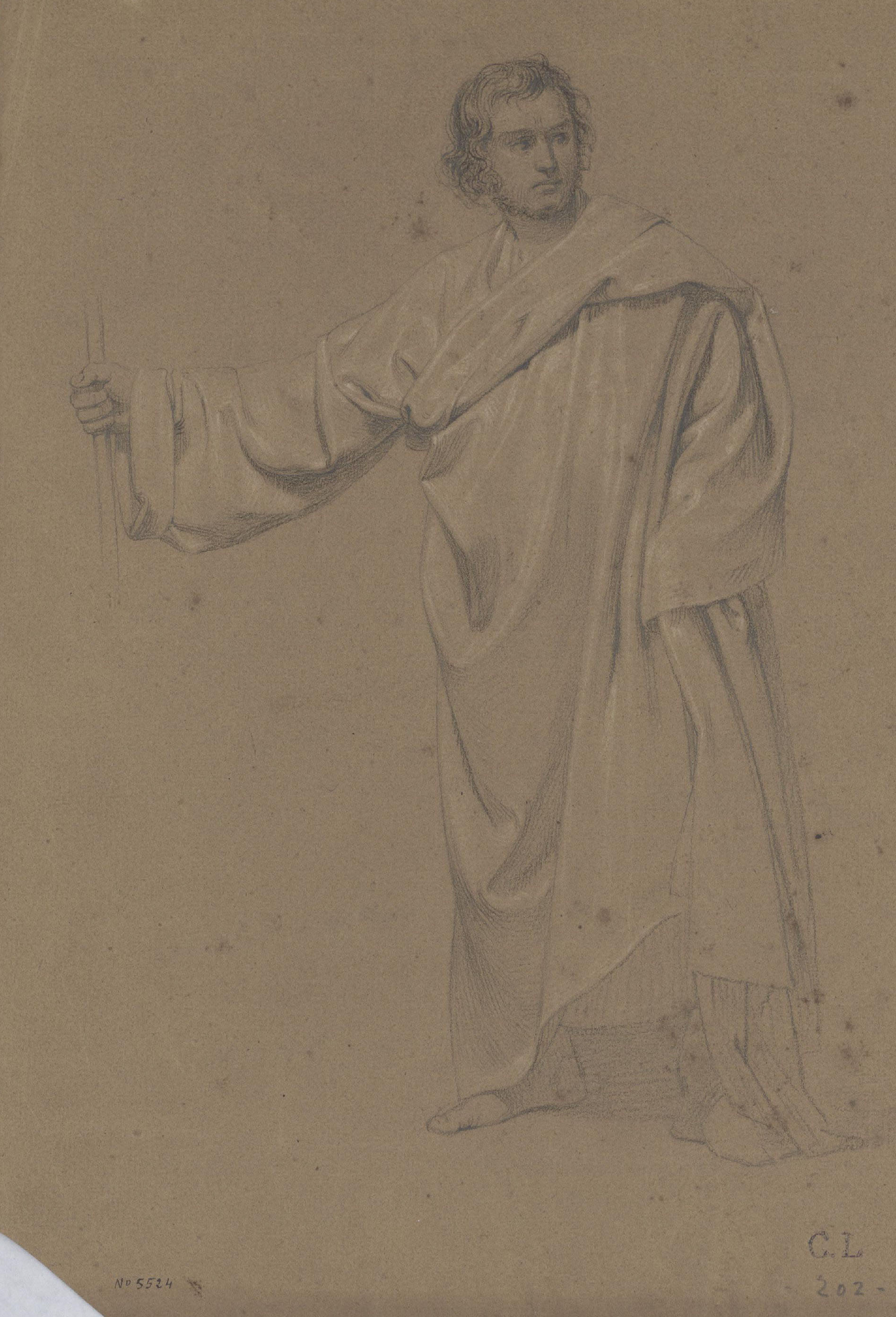 image for: Claudi Lorenzale - Acadèmia masculina - Cap a 1850-1855