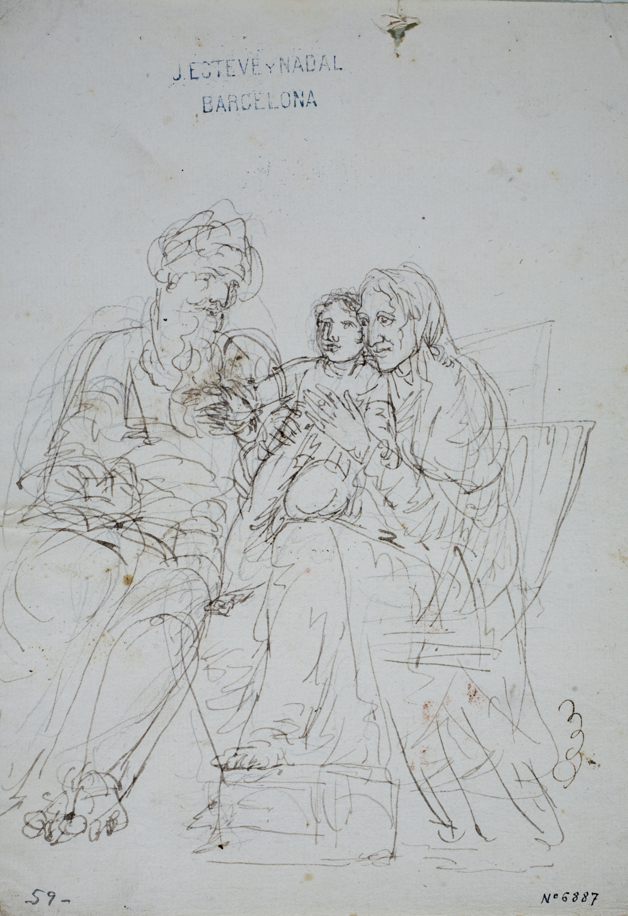 image for: Josep Bernat Flaugier - Sagrada Família - Cap a 1800-1812