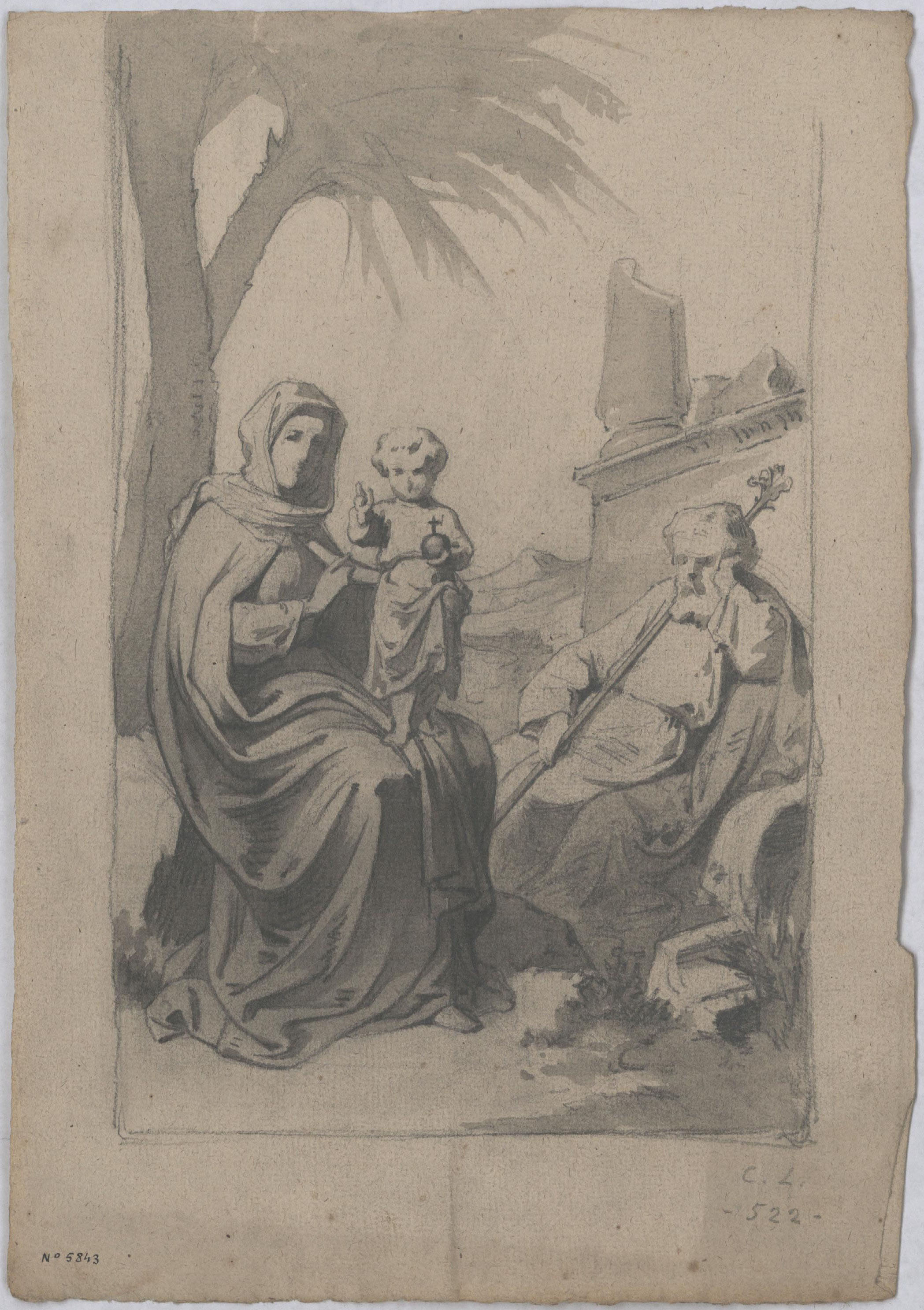 image for: Claudi Lorenzale - Sagrada Família - Cap a 1850-1870