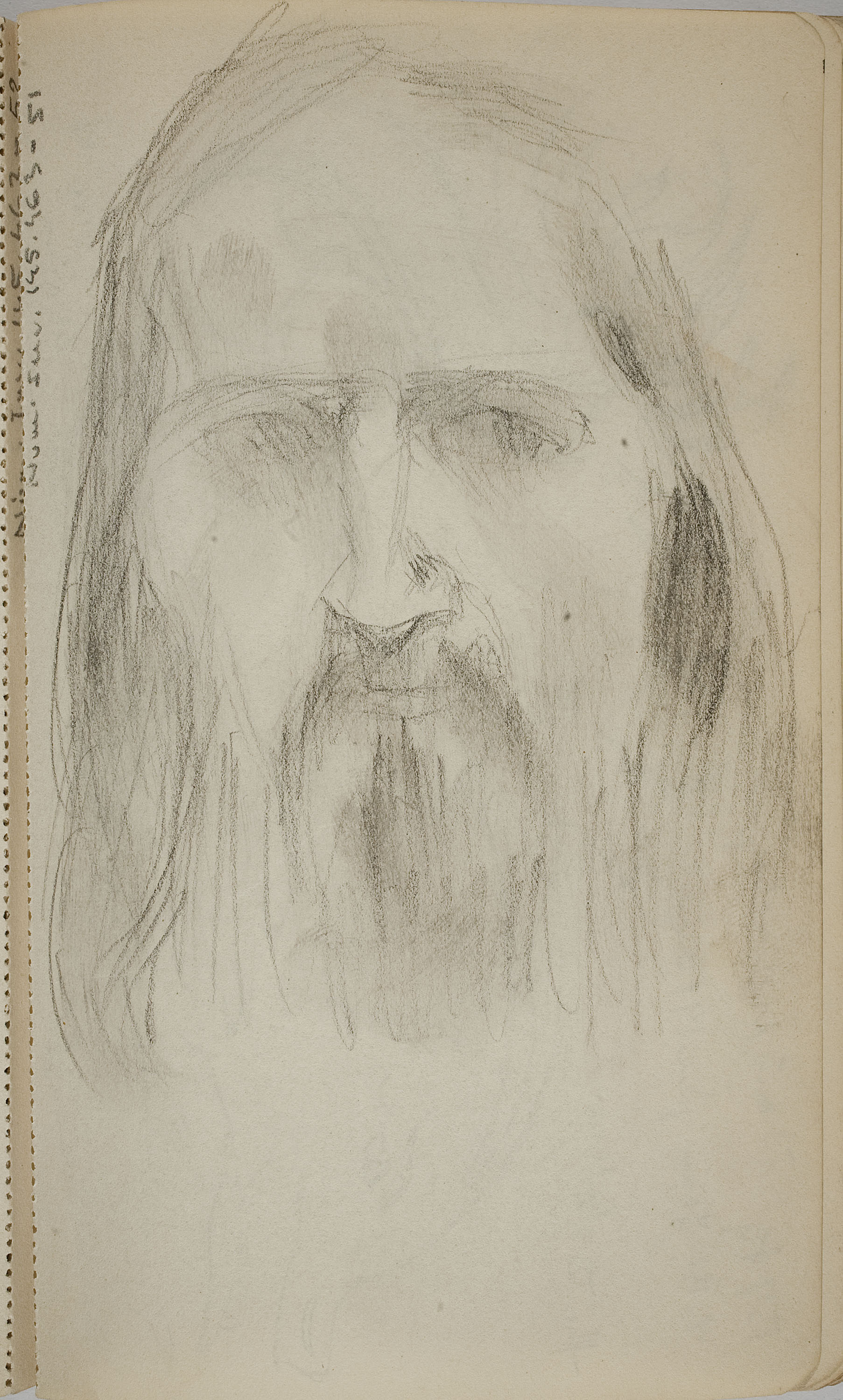 image for: Ismael Smith - Rostre masculí - Cap a 1916