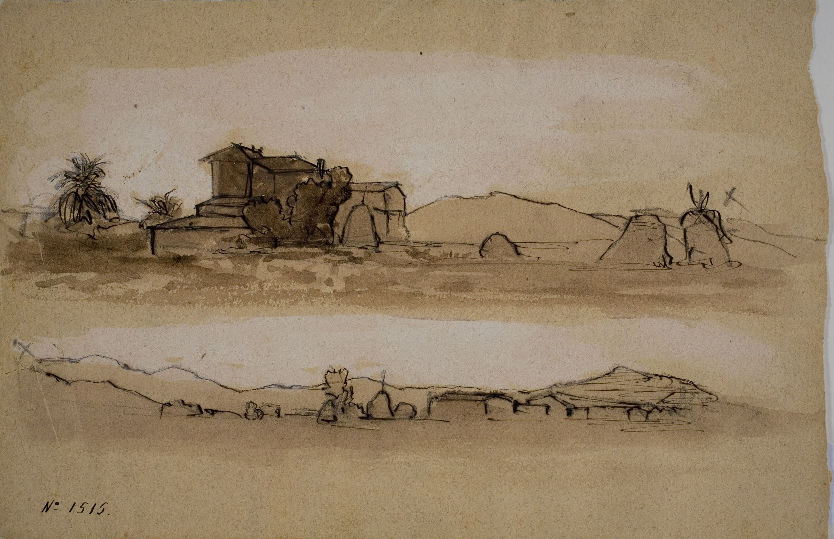 image for: Modest Urgell - Vistes de poble - Cap a 1861-1888