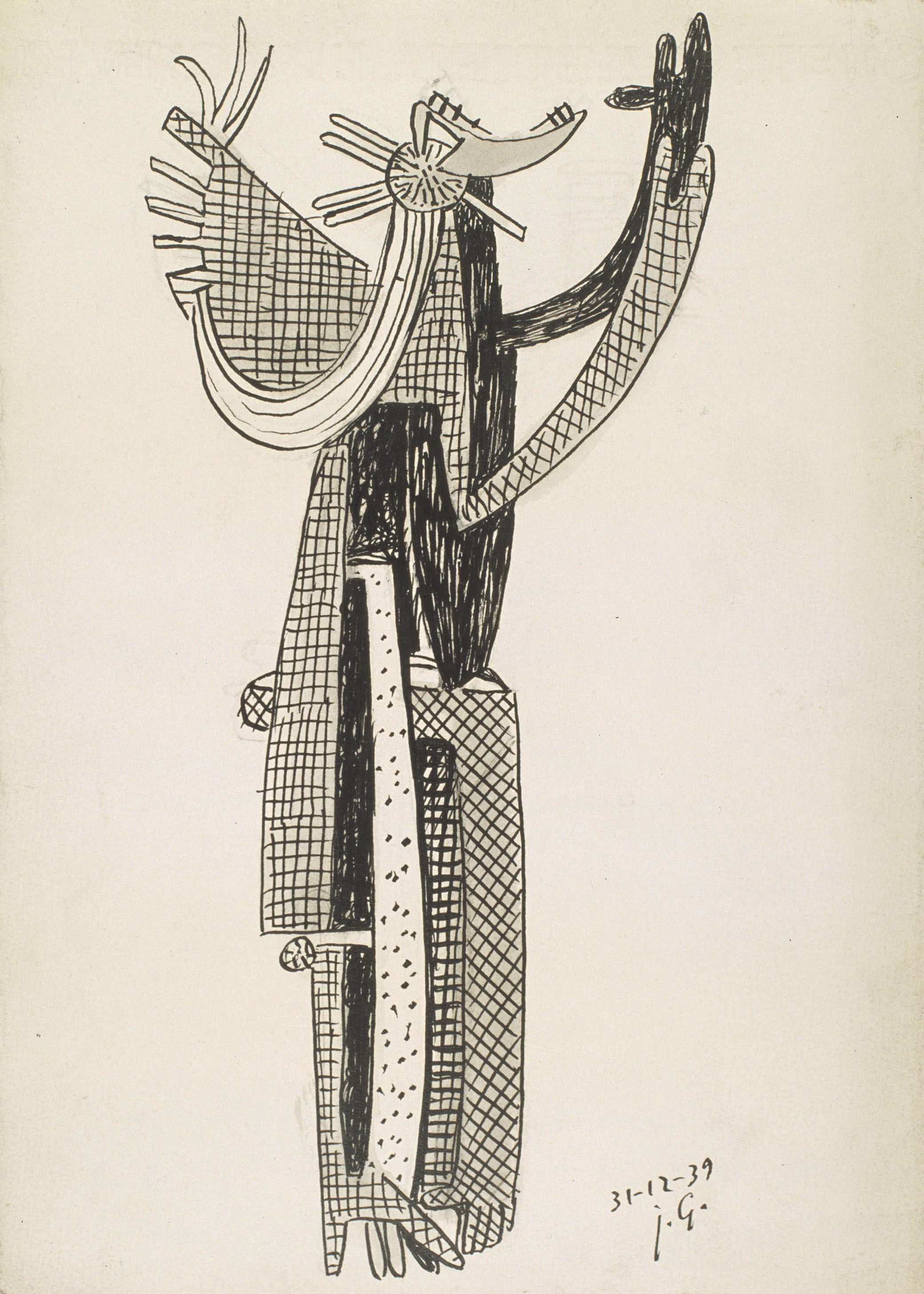 image for: Juli González - Dona pentinant-se núm. 2 (Femme se coiffant nº 2) - 1939