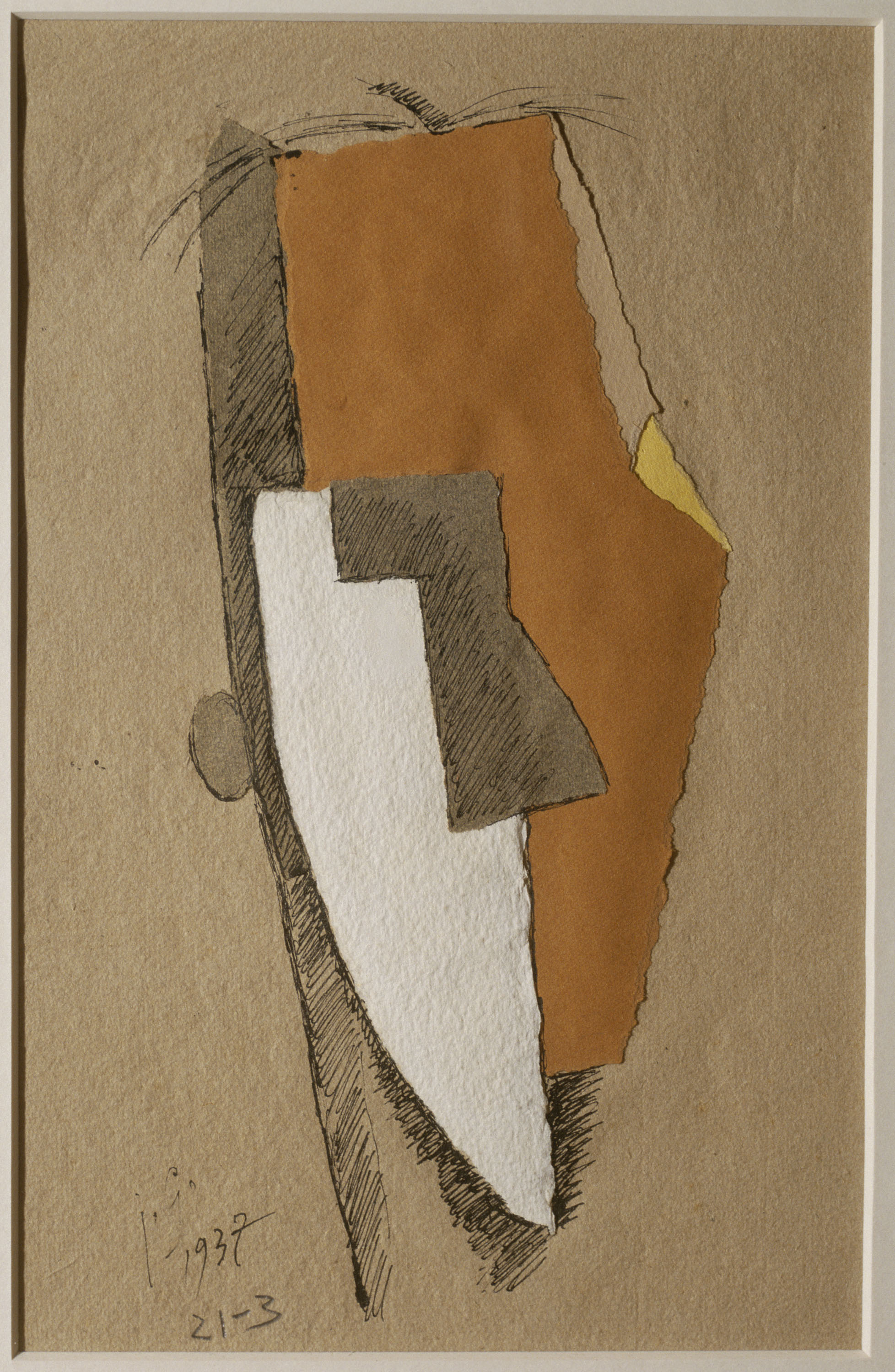 image for: Juli González - Cap blanc i groc (Tête blanc et jaune) - 1937