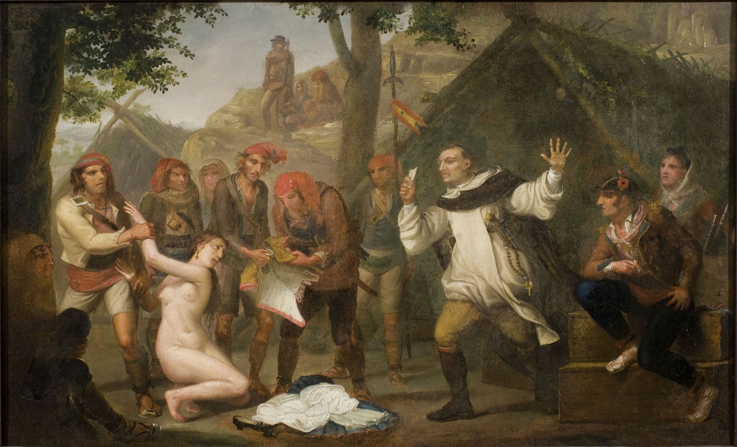 image for: Josep Bernat Flaugier - Escena de la guerra de la Independència - Cap a 1809-1812