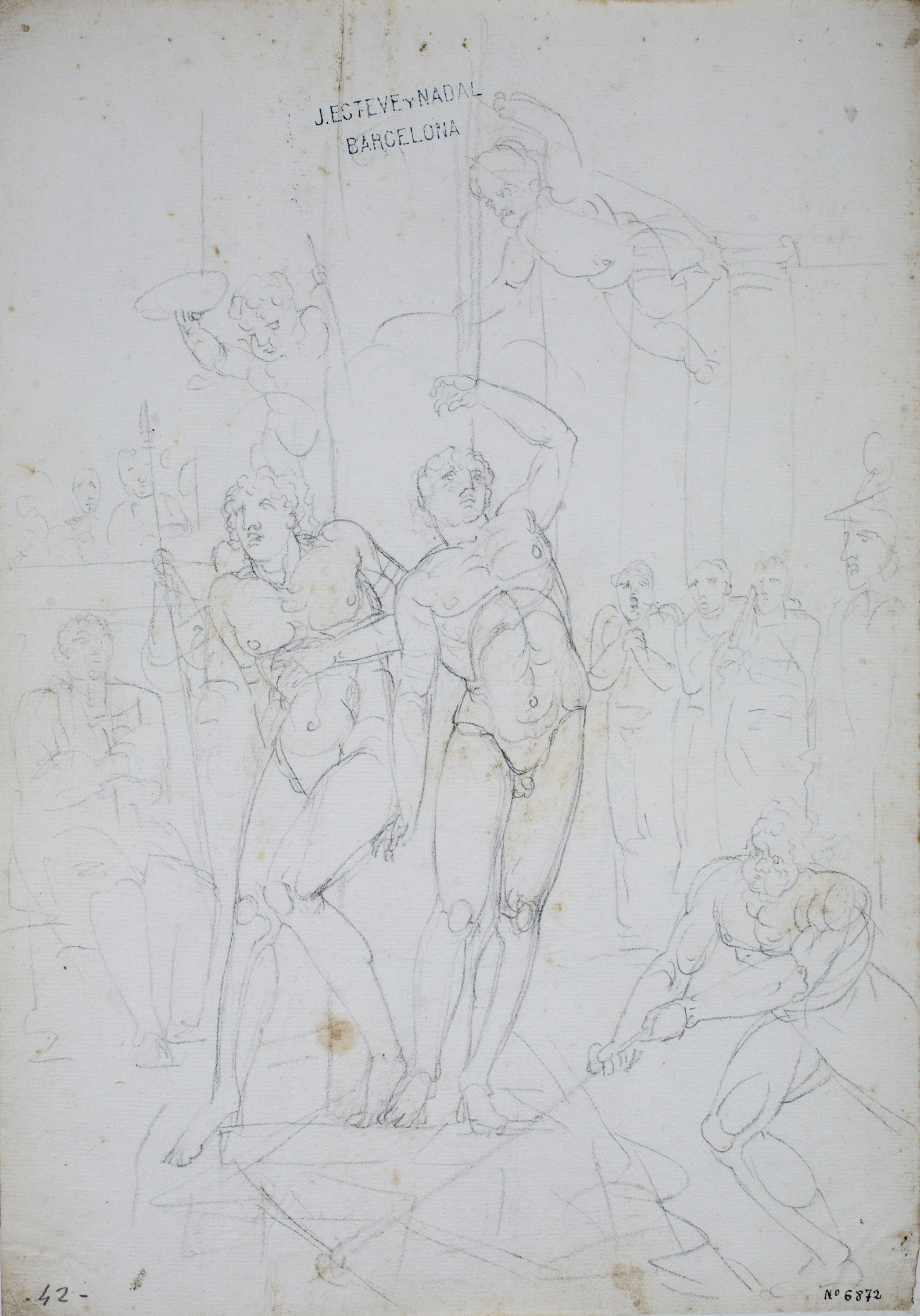 image for: Josep Bernat Flaugier - Martiri dels sants Llucià i Marcià - Cap a 1789