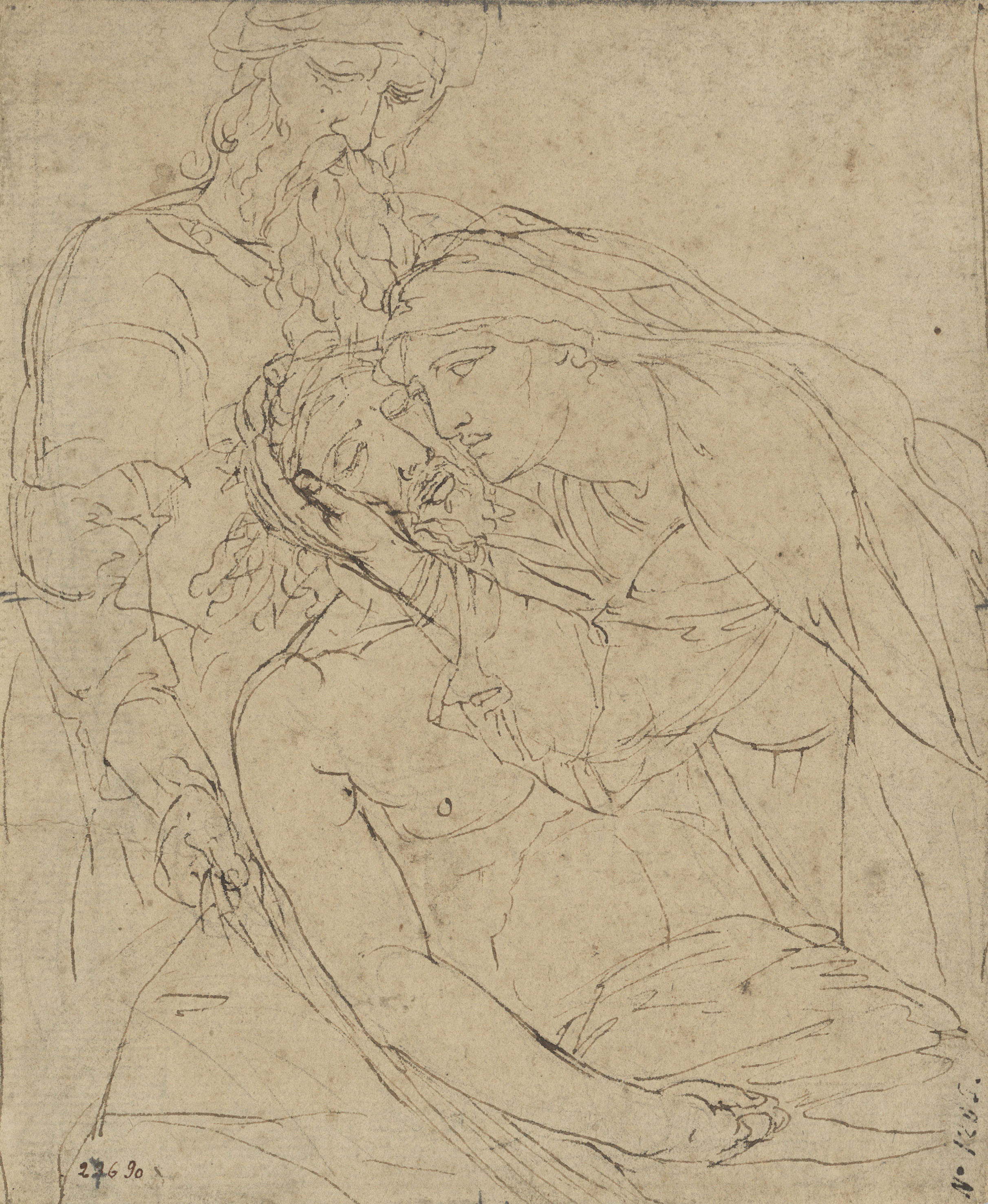 image for: Josep Bernat Flaugier - Després del davallament - Cap a 1800-1812