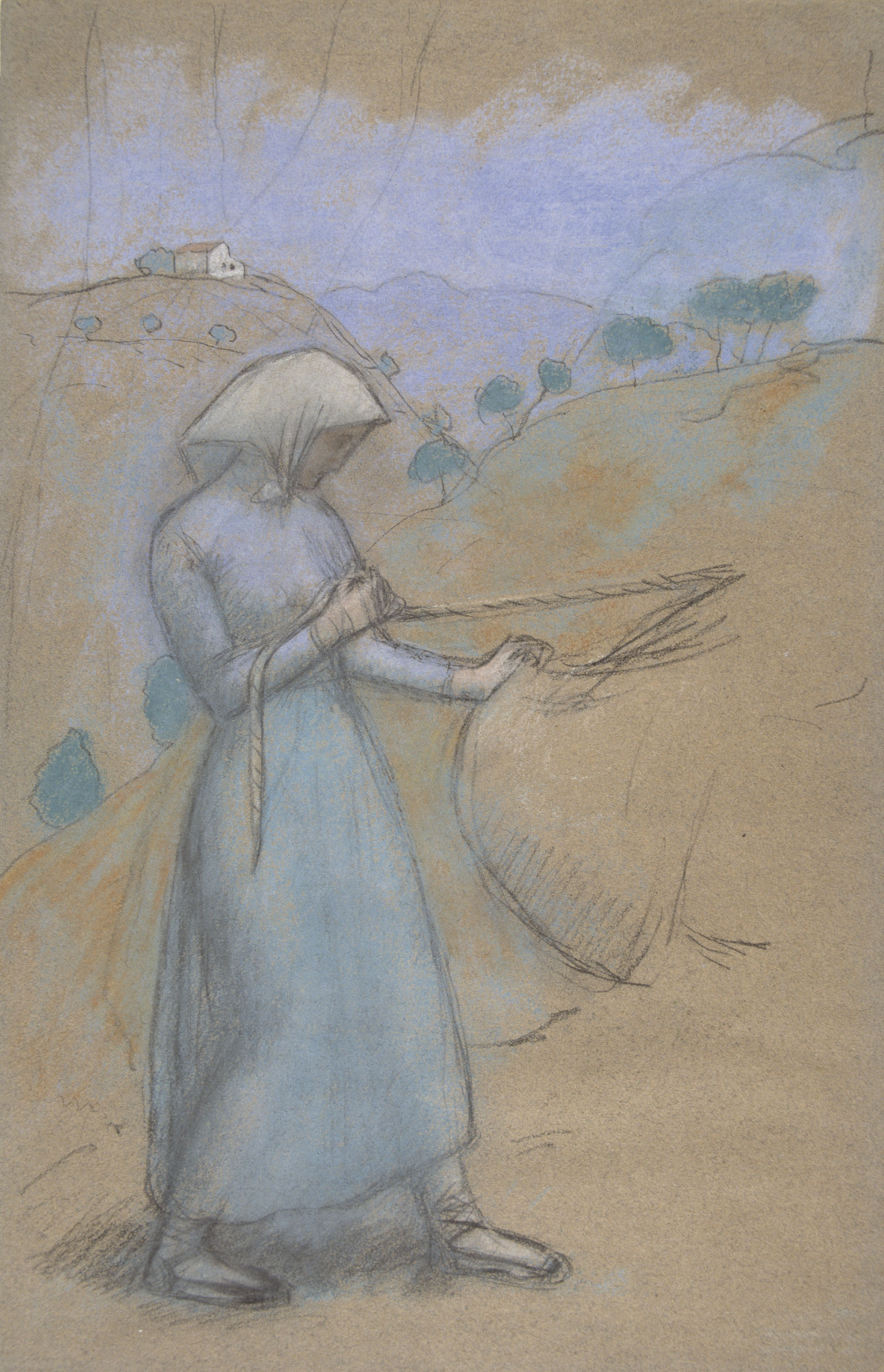 image for: Juli González - Camperola catalana (Paysanne catalane) - Cap a 1904-1914