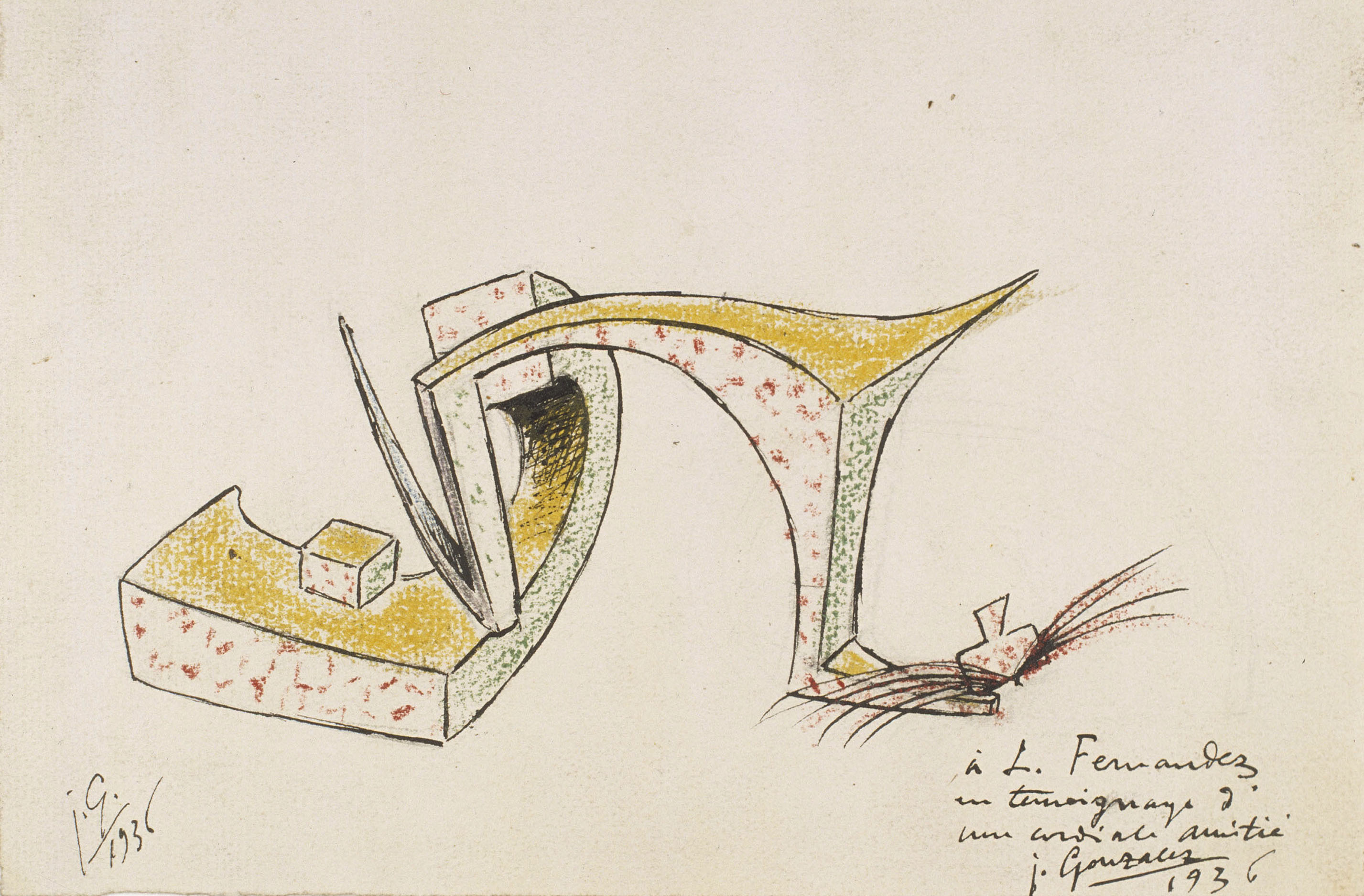 image for: Juli González - Personatge ajagut (Personnage étendu) - 1936