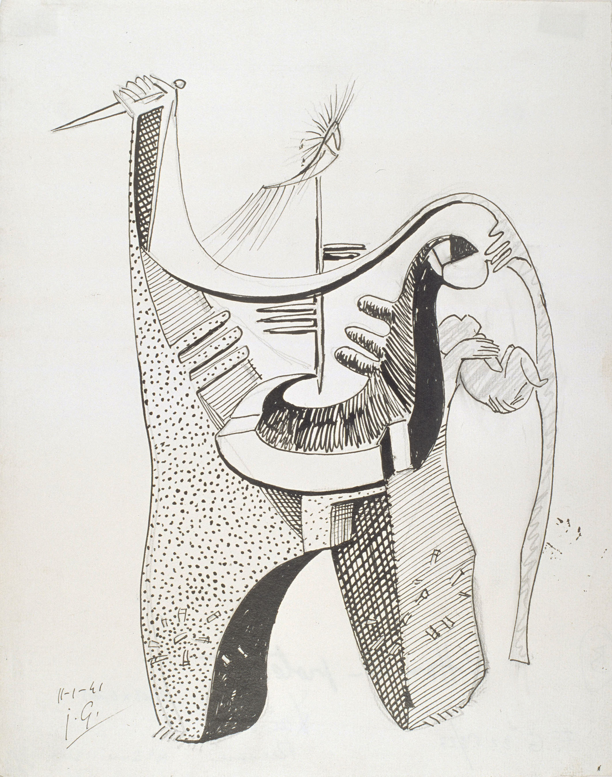 image for: Juli González - L&#039;home protector (L&#039;homme protecteur) - 1941