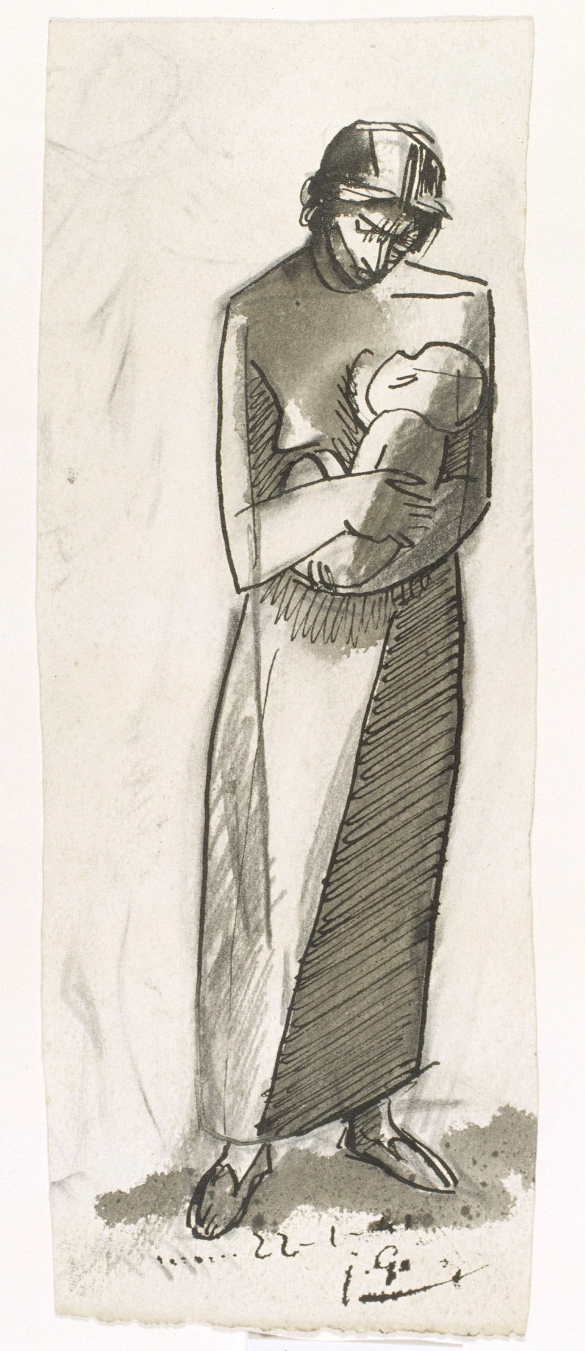 image for: Juli González - Maternitat ansiosa (Maternité anxieuse) - 1941