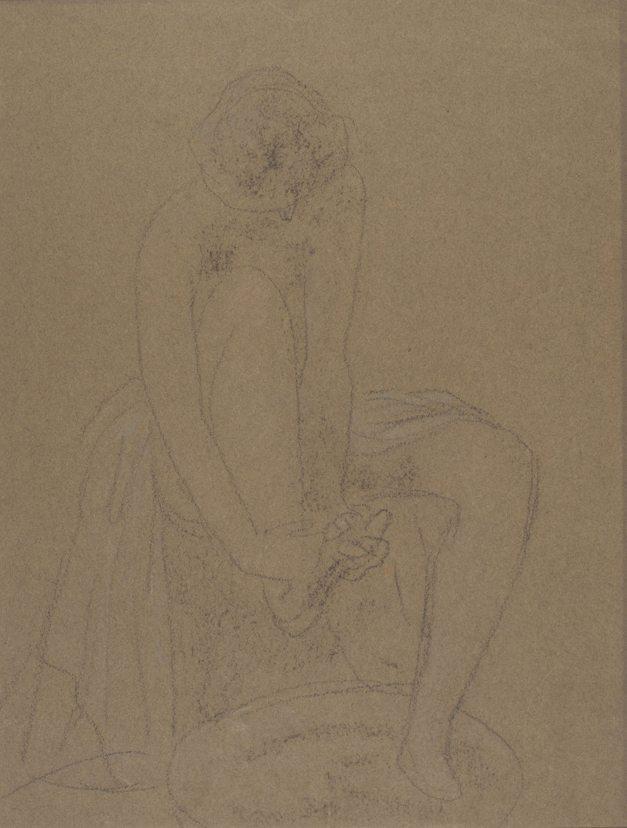 image for: Juli González - El bany de peus (Le bain de pieds) - Cap a 1910-1918