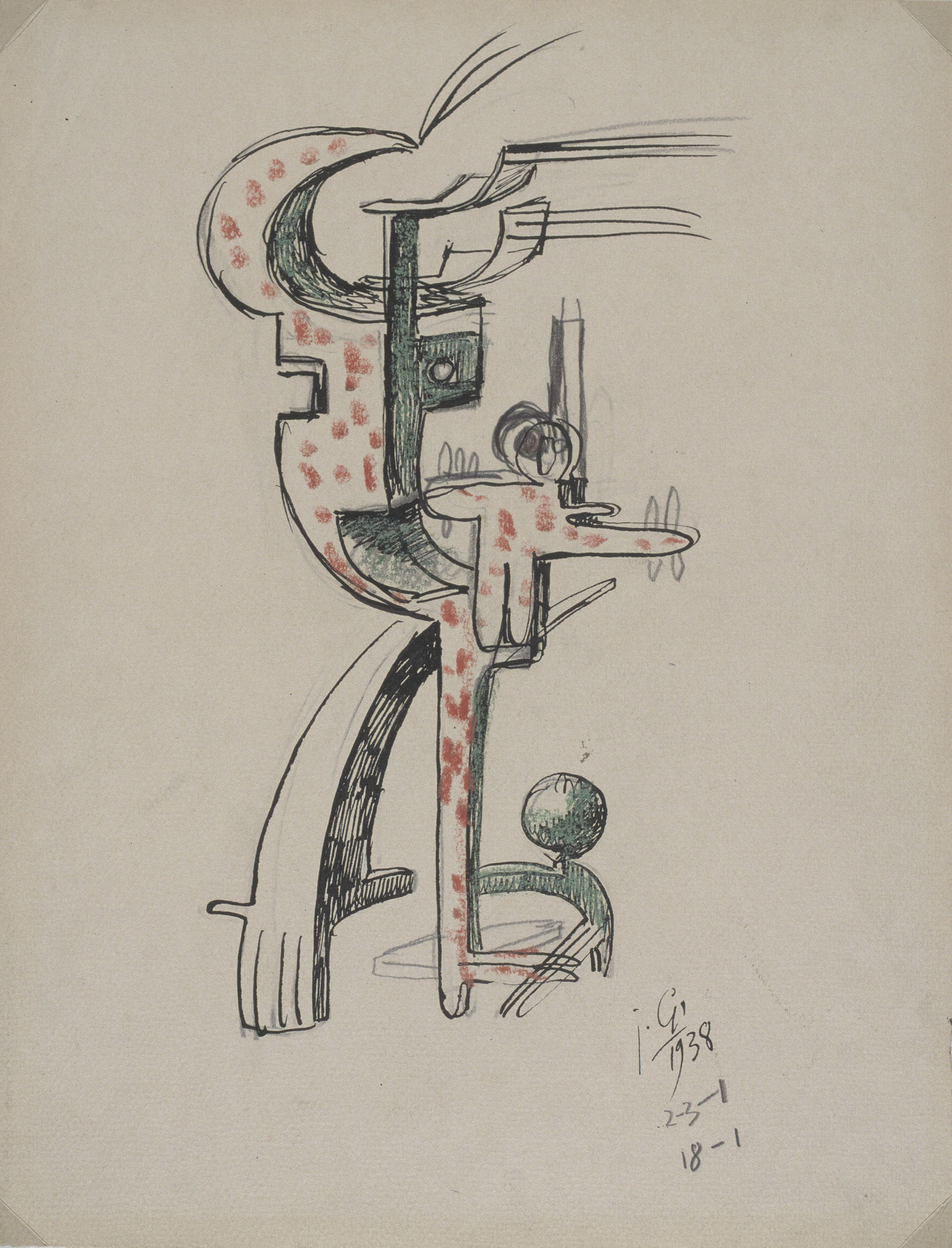 image for: Juli González - Agressivitat (Agressivité) - 1938