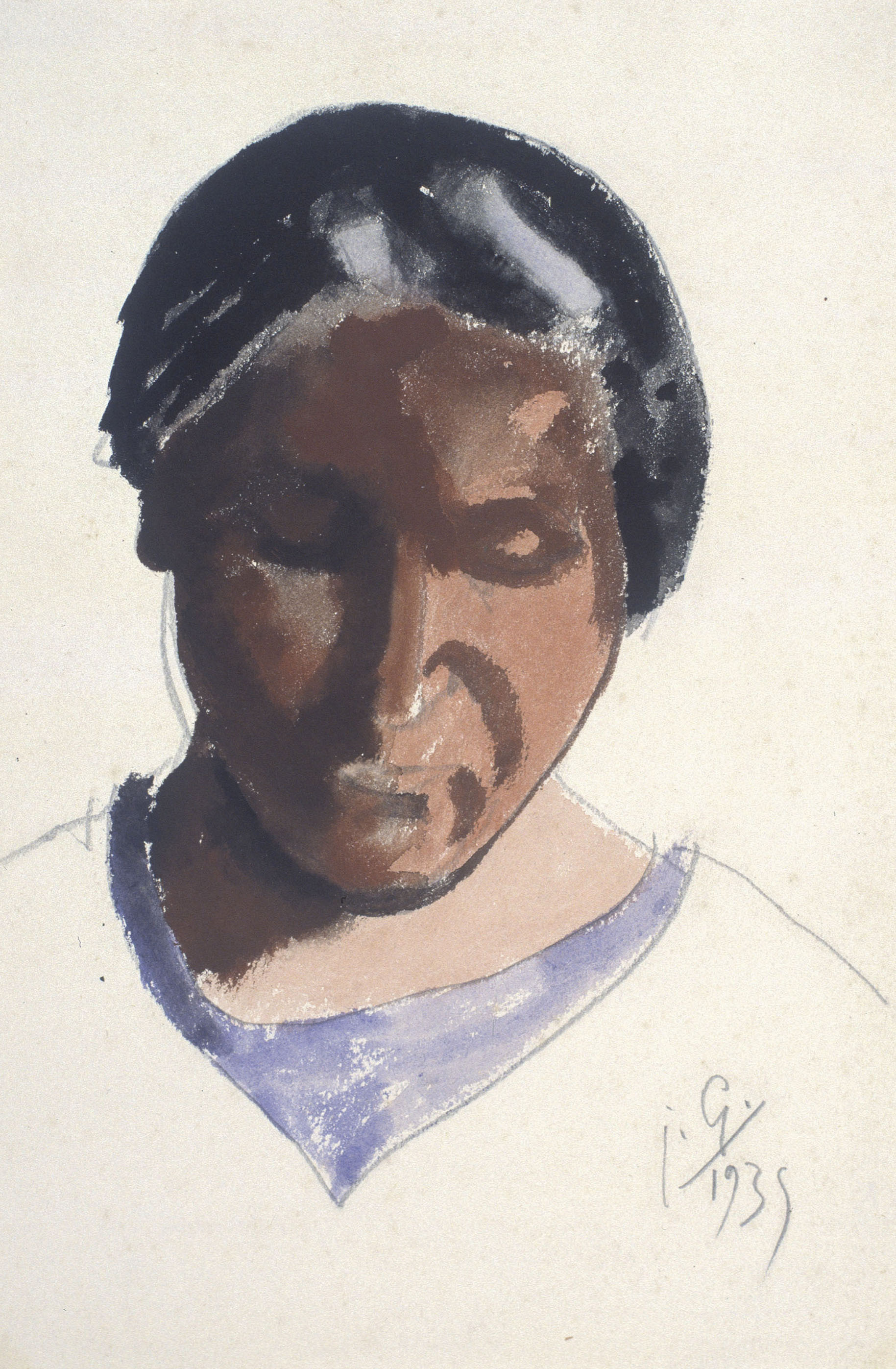 image for: Juli González - Marie-Thérèse amb el cap inclinat (Marie-Thérèse tête penchée) - 1935
