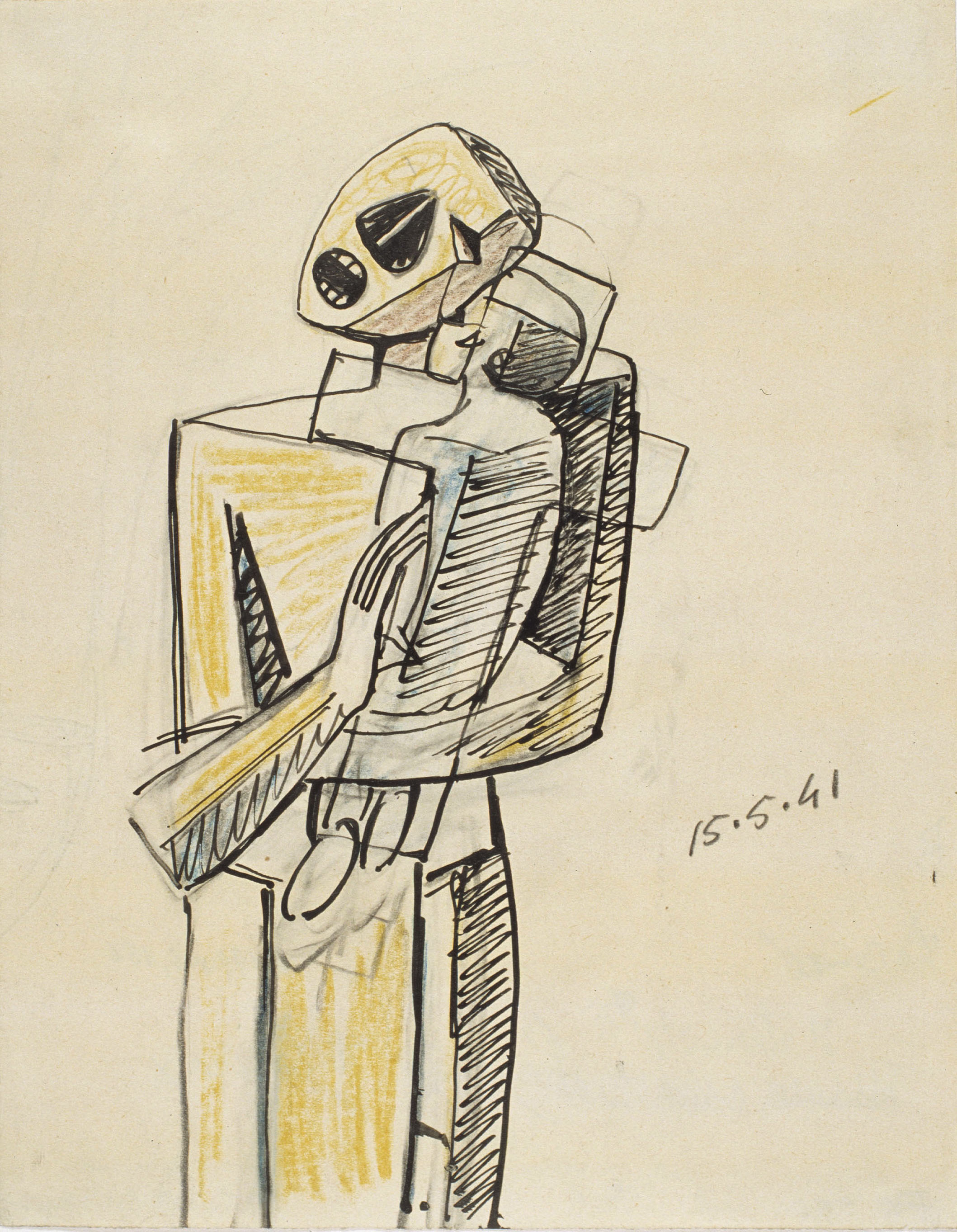 image for: Juli González - Maternitat del nen a la creu (Maternité a l&#039;enfant à la croix) - 1941