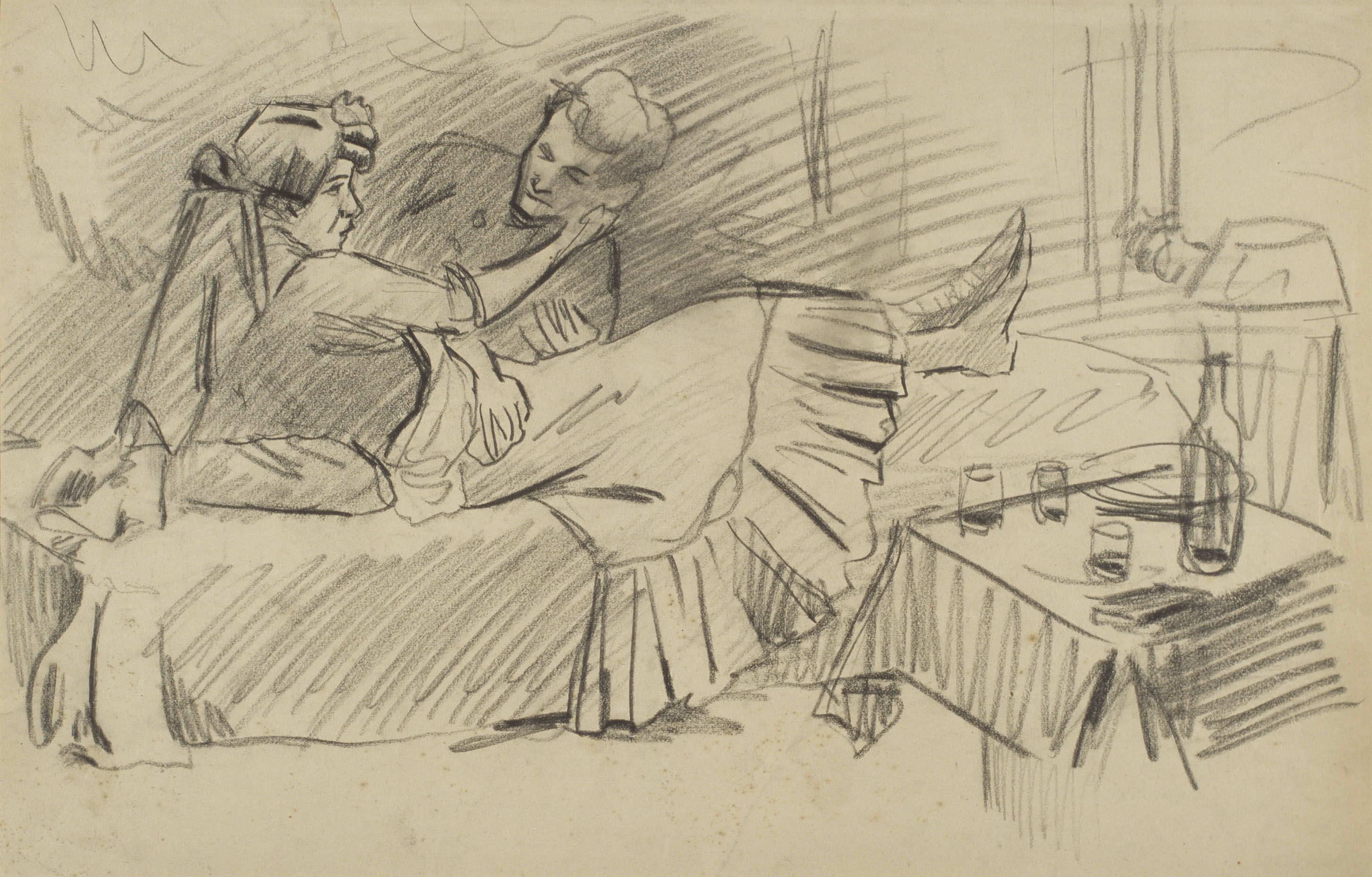 image for: Juli González - Cita amorosa (Rendez-vous amoreux) - Cap a 1910-1914