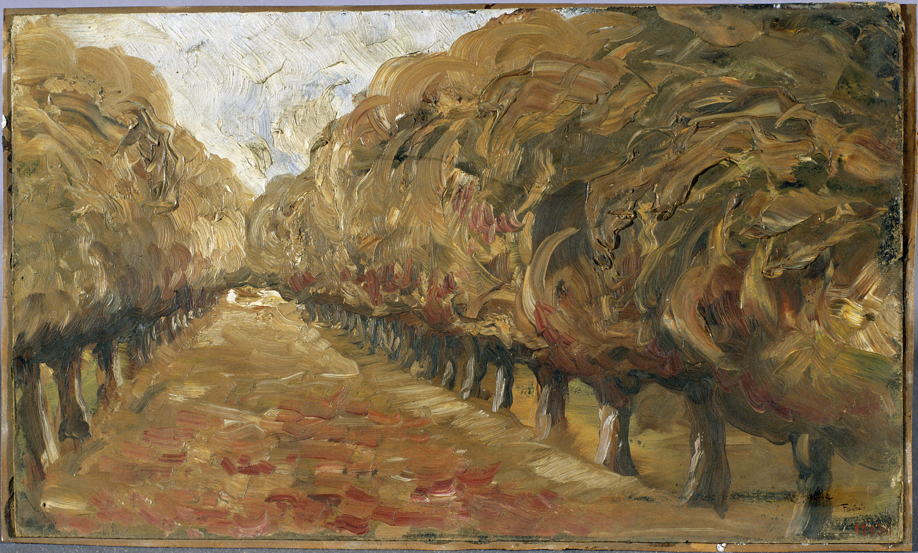 image for: Antoni Fabrés - Paisatge - Cap a 1895