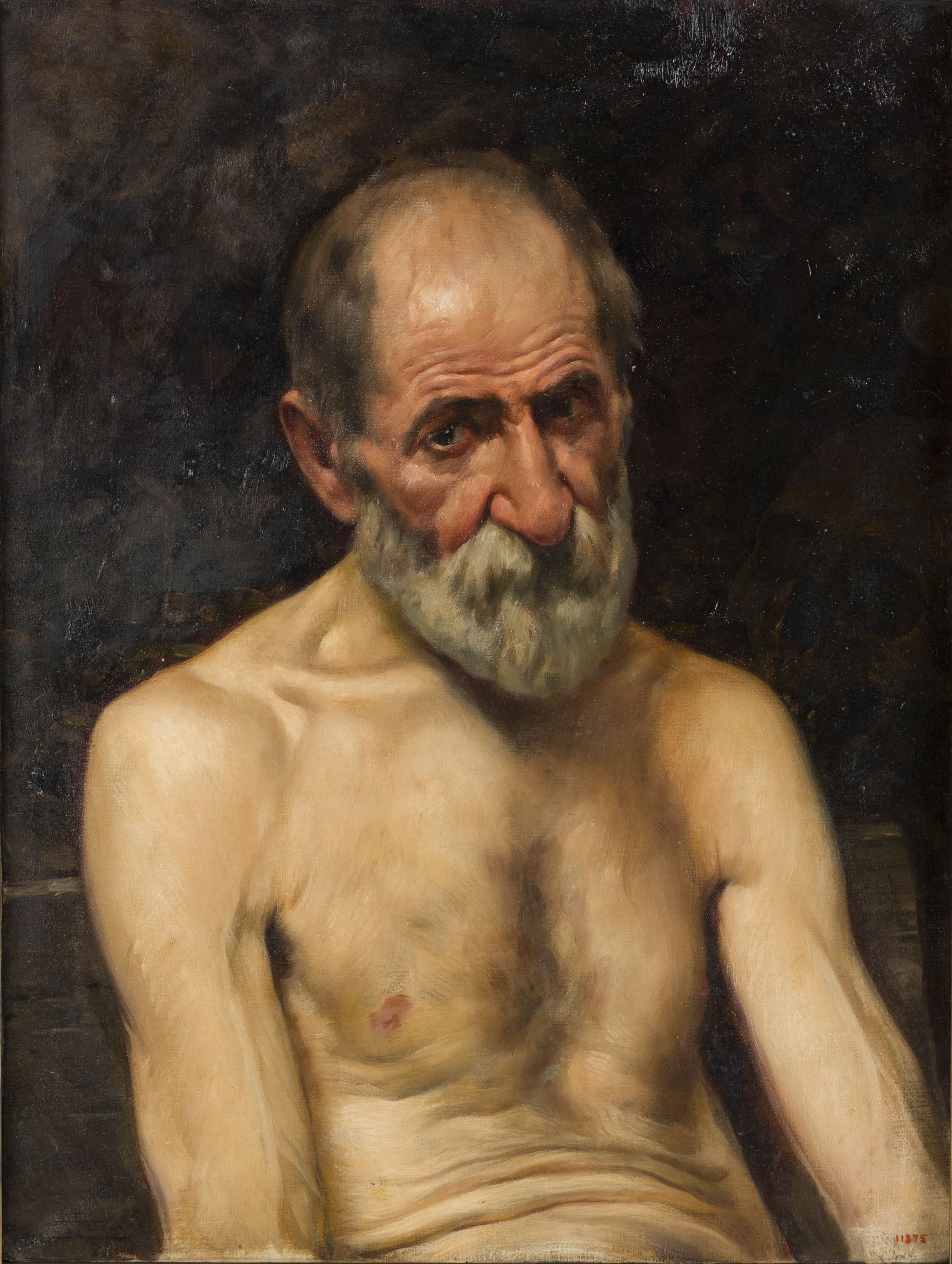image for: Antoni Fabrés - L&#039;avi - Cap a 1910