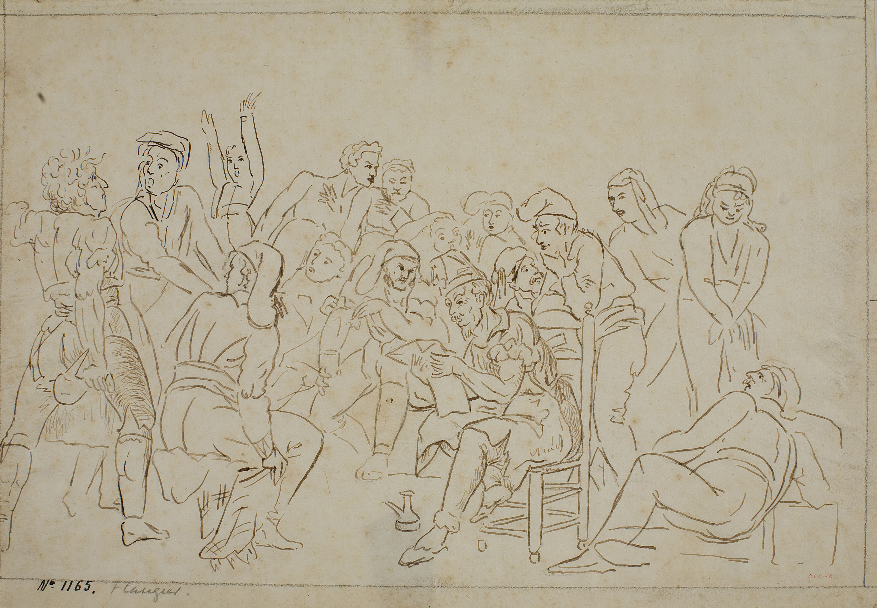 image for: Josep Bernat Flaugier - Llegint les notícies en el cos de guàrdia - Cap a 1809-1812