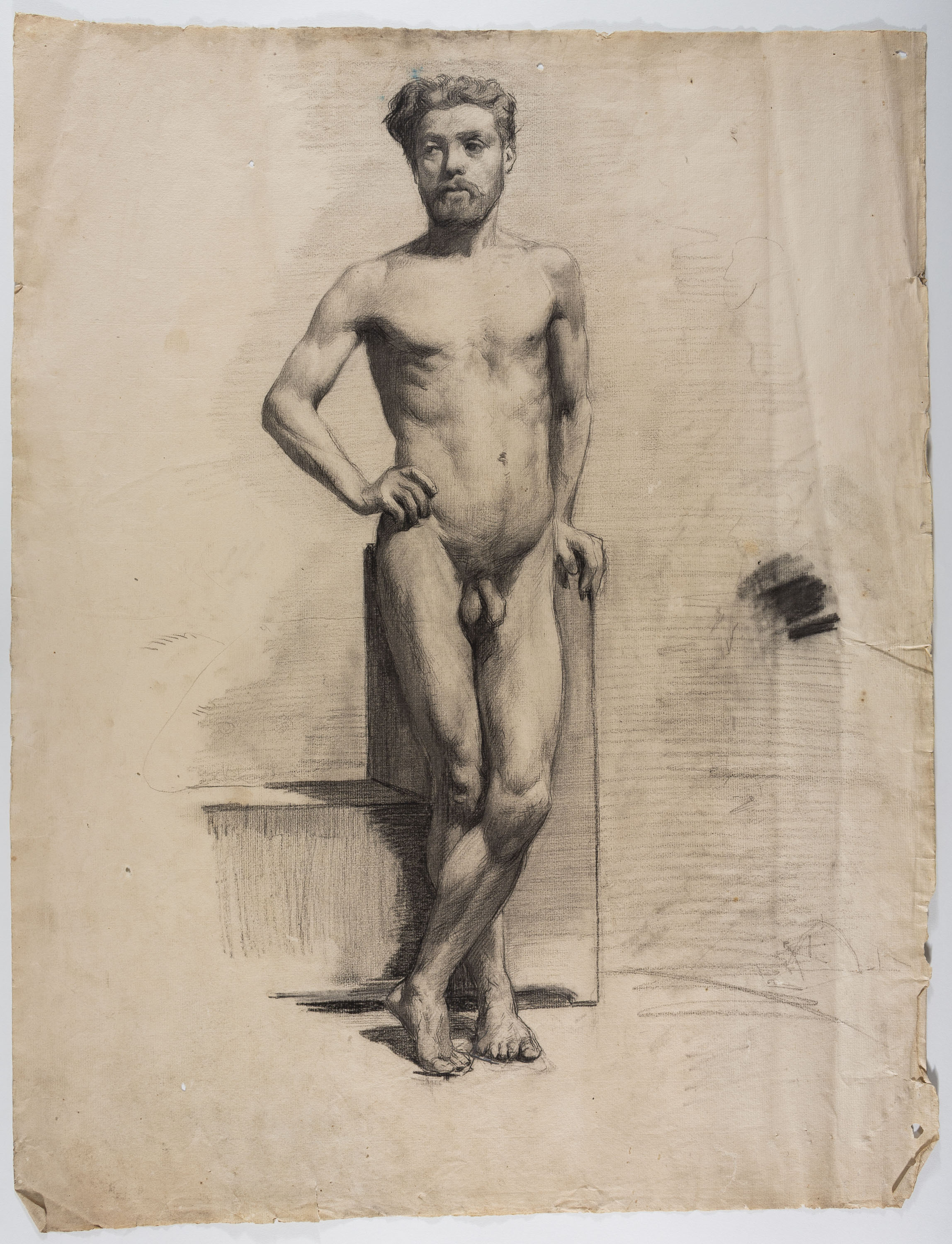 image for: Andreu Solà - Nu masculí - Cap a 1880-1885