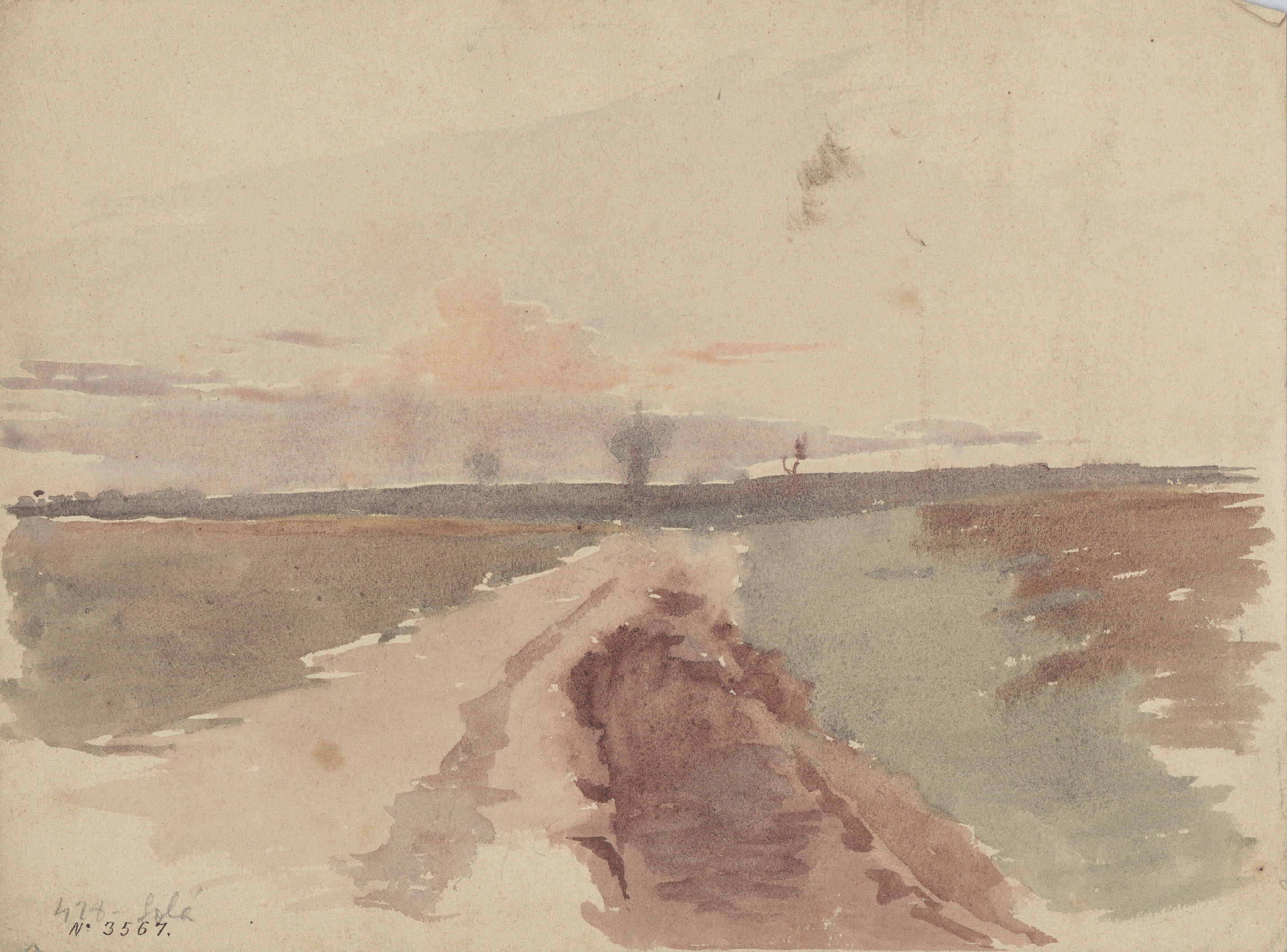 image for: Andreu Solà - Paisatge- La Plana - Cap a 1890-1901