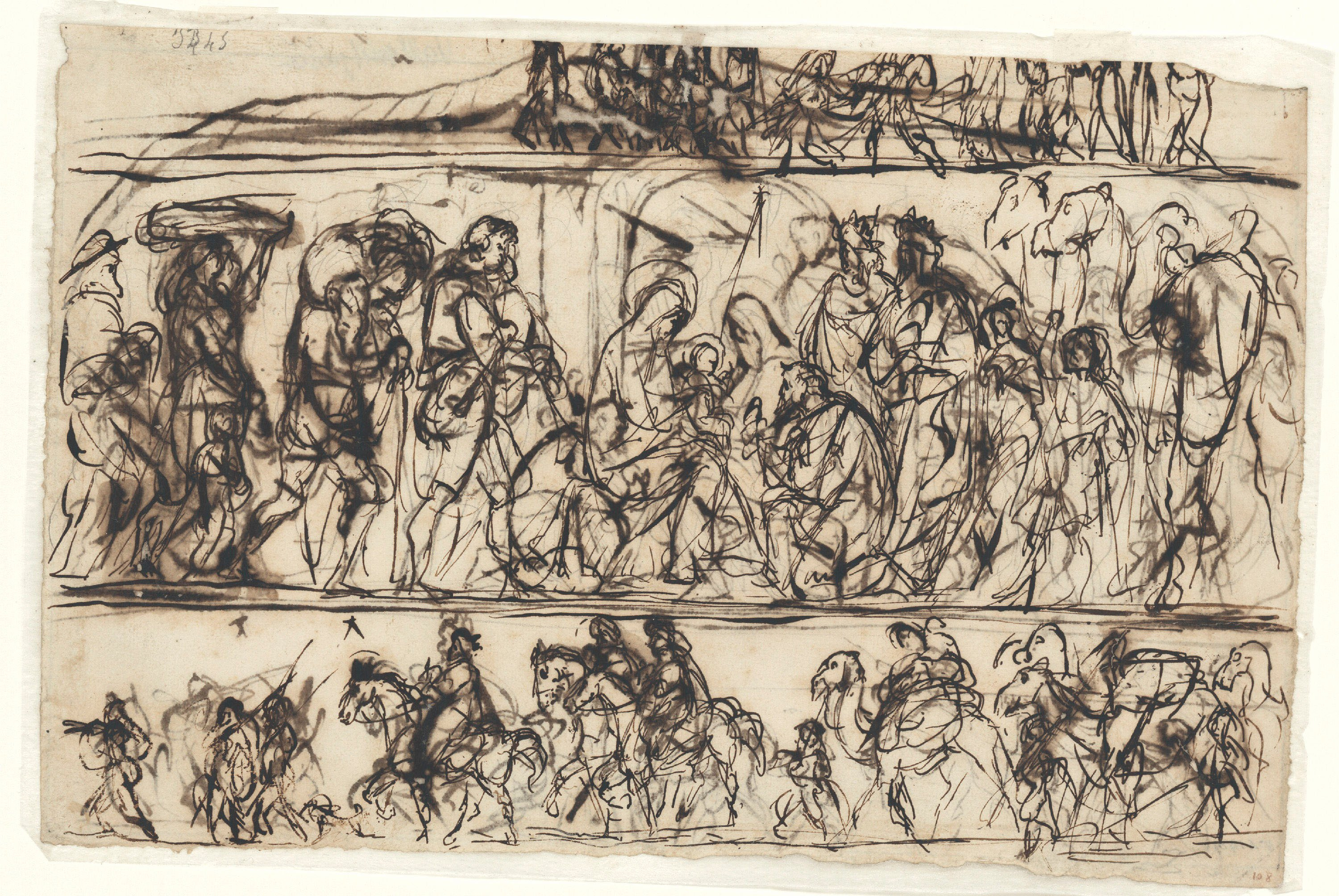 image for: Venanci Vallmitjana - Adoració dels pastors i dels Reis Mags - Cap a 1876-1888