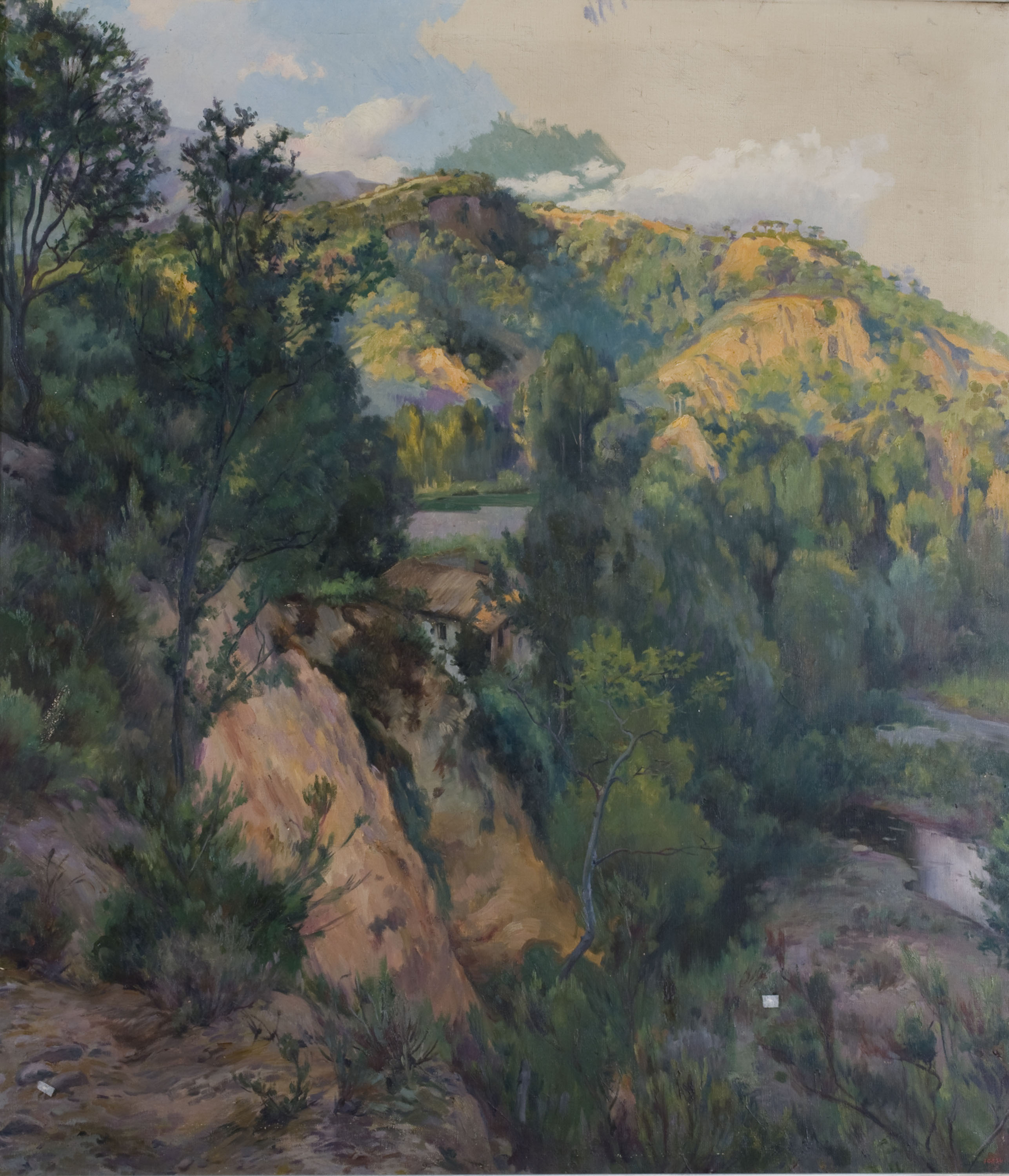 image for: Joan Baixas Carreter - Vell molí. Sant Esteve de Palautordera - 1925