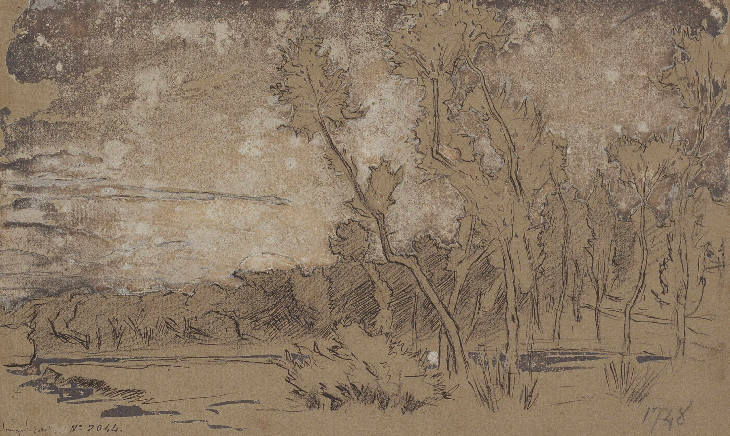 image for: Ramon Martí i Alsina - Riera de Vilamajor - Cap a 1865-1870