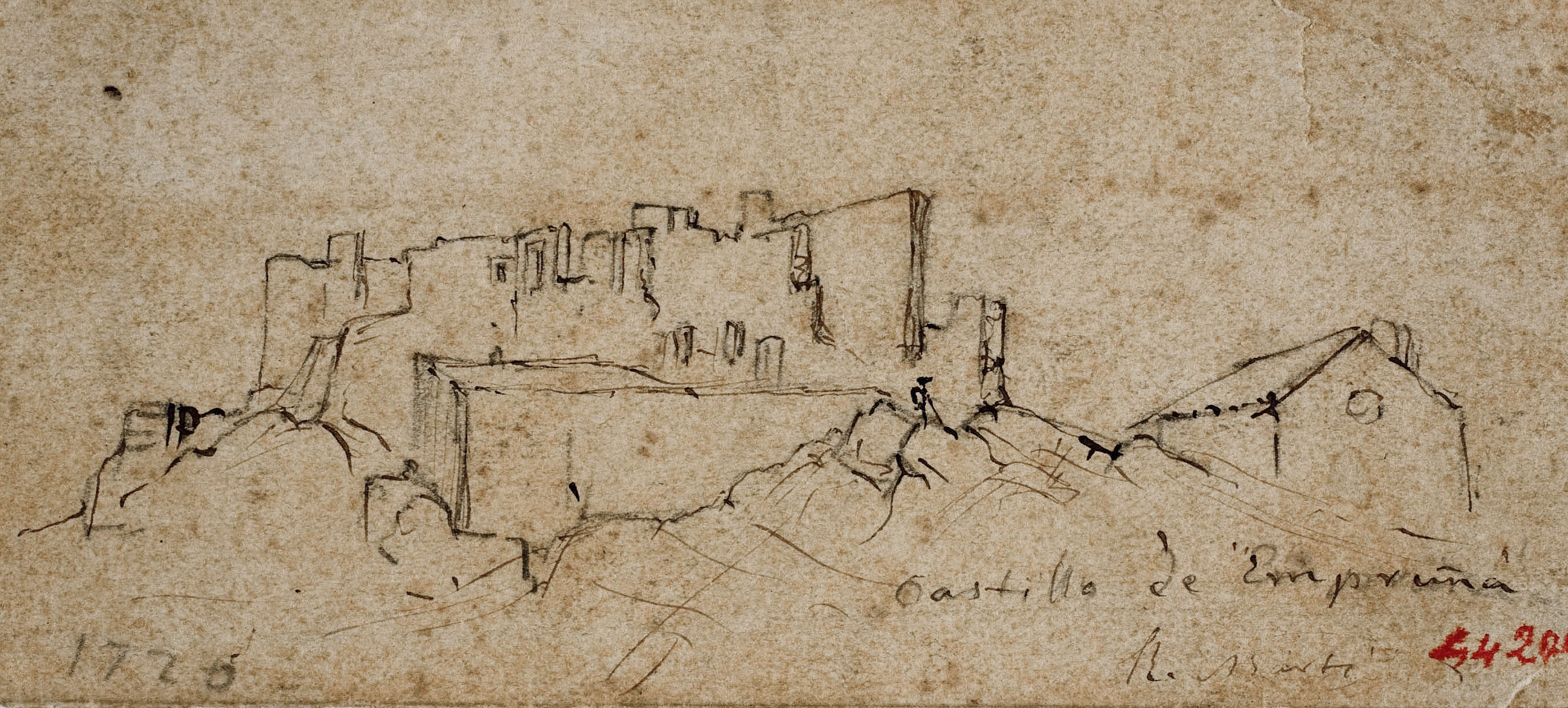 image for: Ramon Martí i Alsina - Castell d&#039;Eramprunyà - Cap a 1850-1855