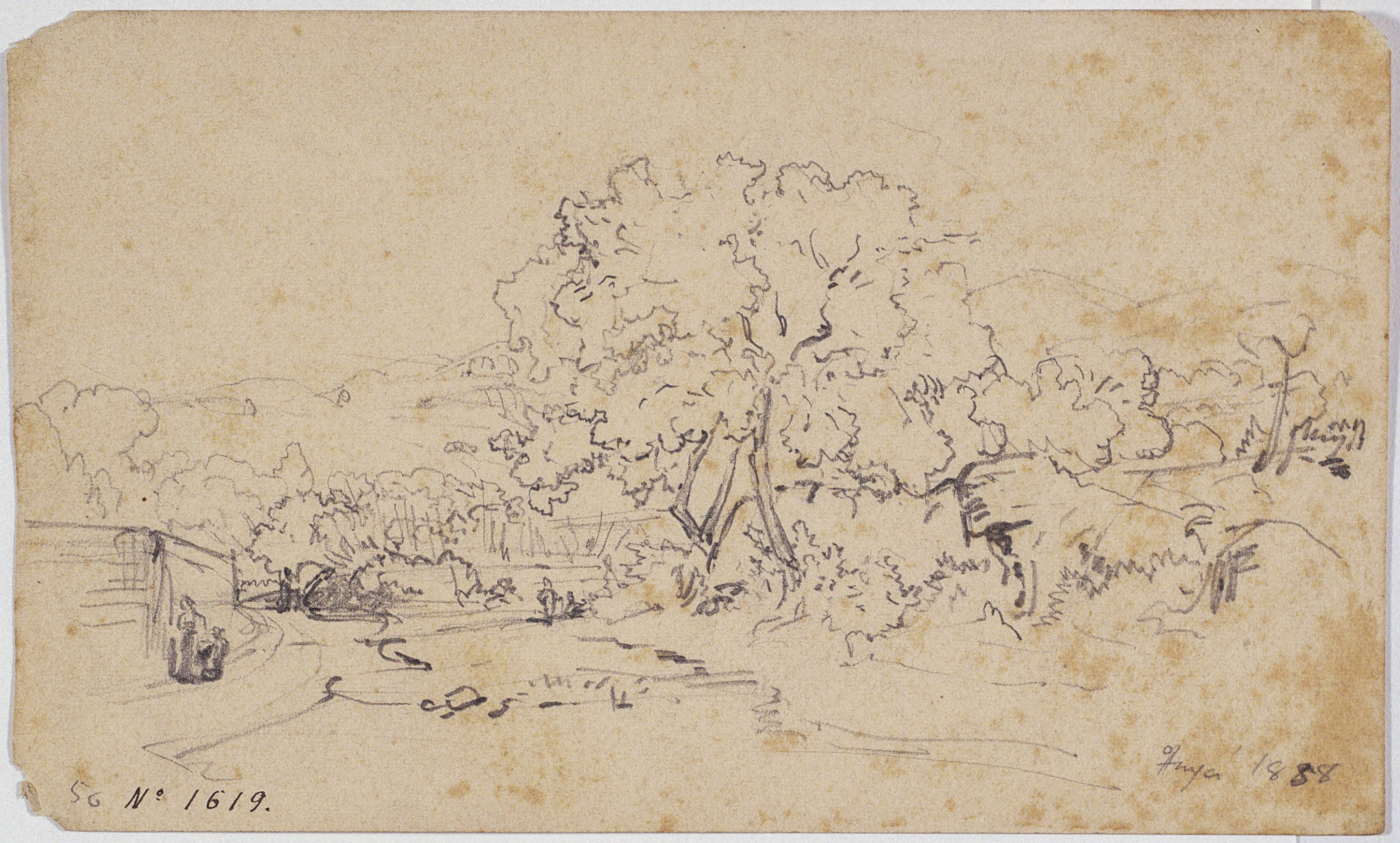 image for: Ramon Martí i Alsina - Riera de Teià - Tayà, 1858