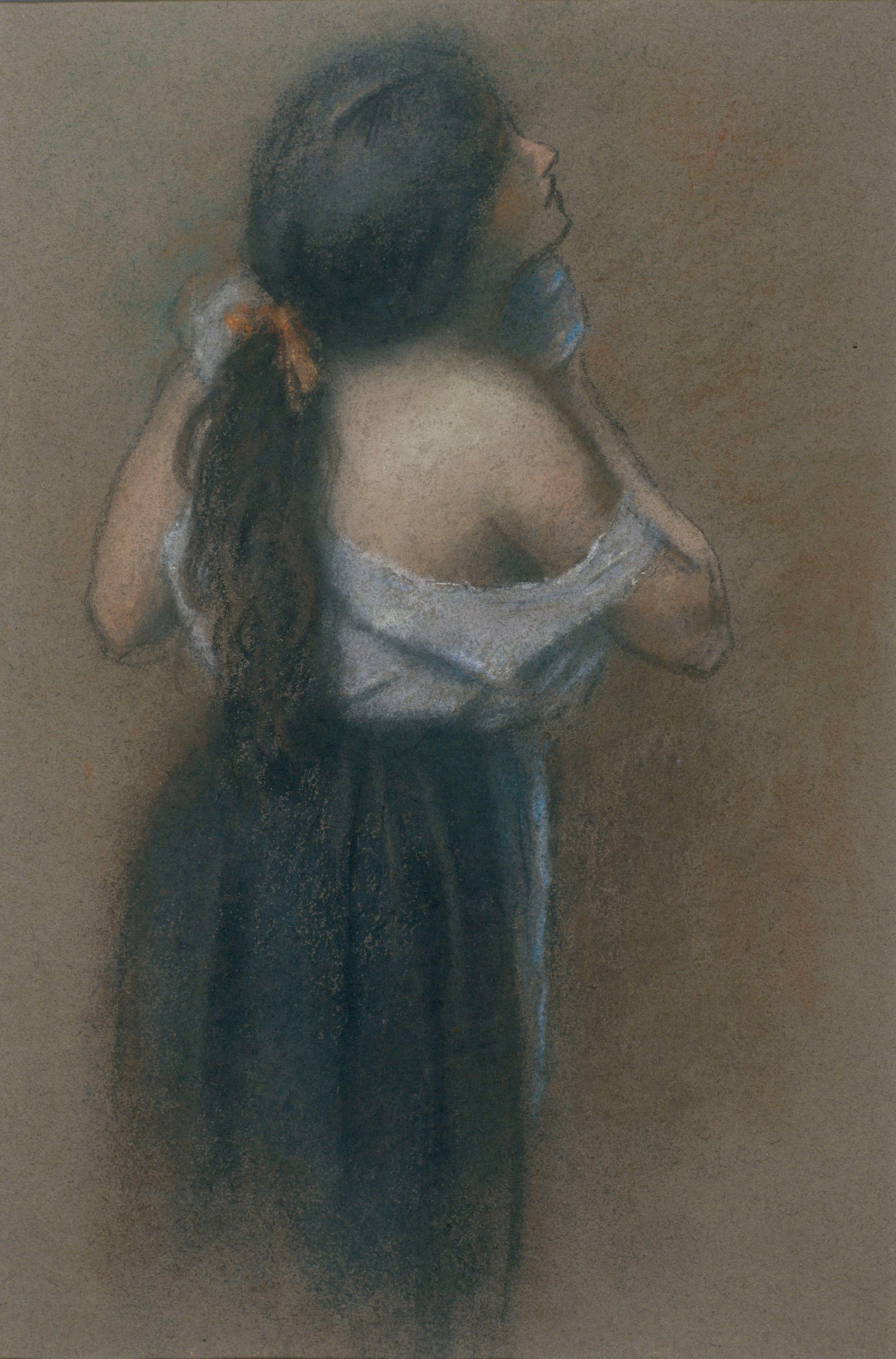 image for: Juli González - Dona rentant-se (Femme se lavant) - 1914-1917
