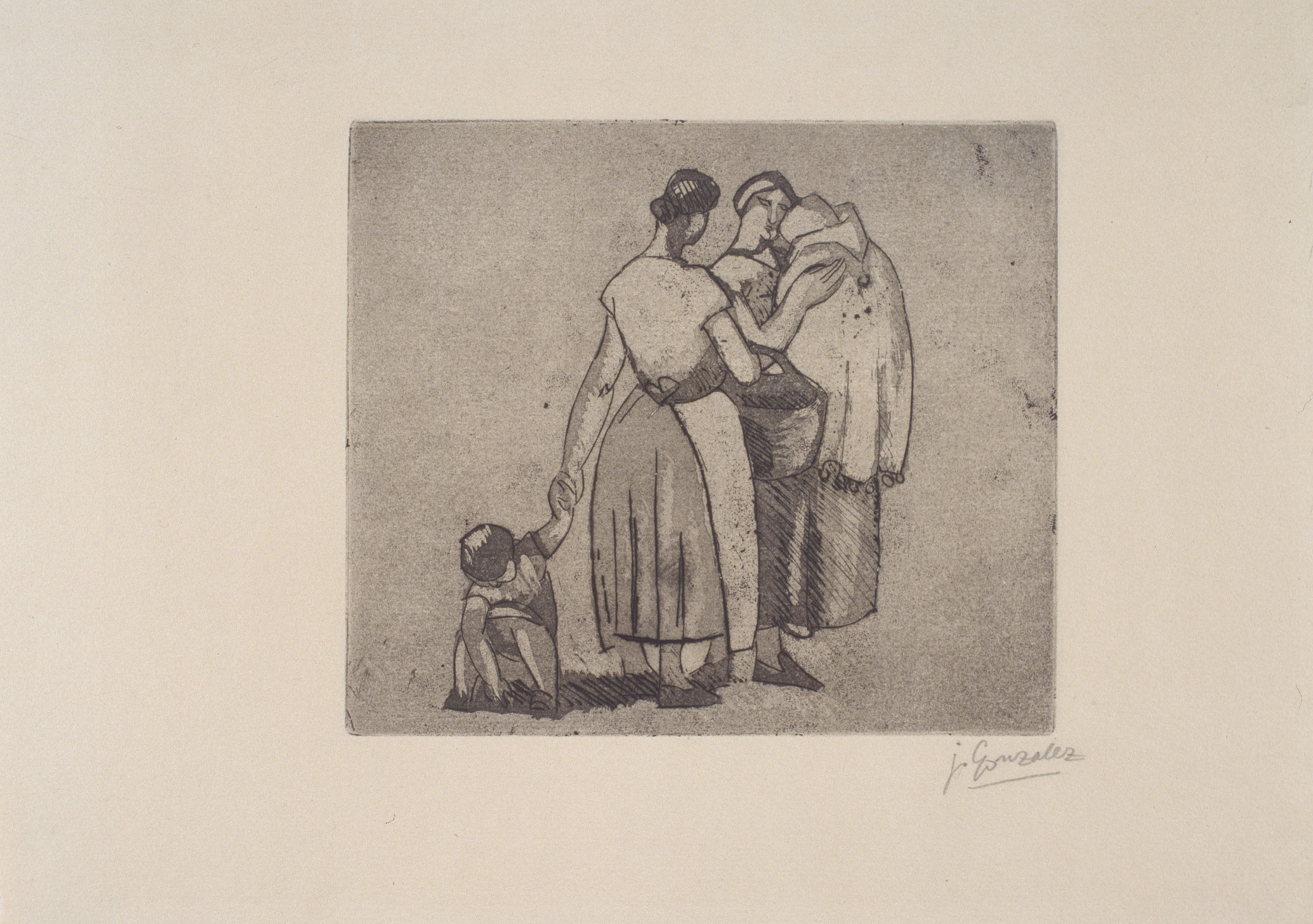 image for: Juli González - Mares i fills (Mères et enfants) - 1927