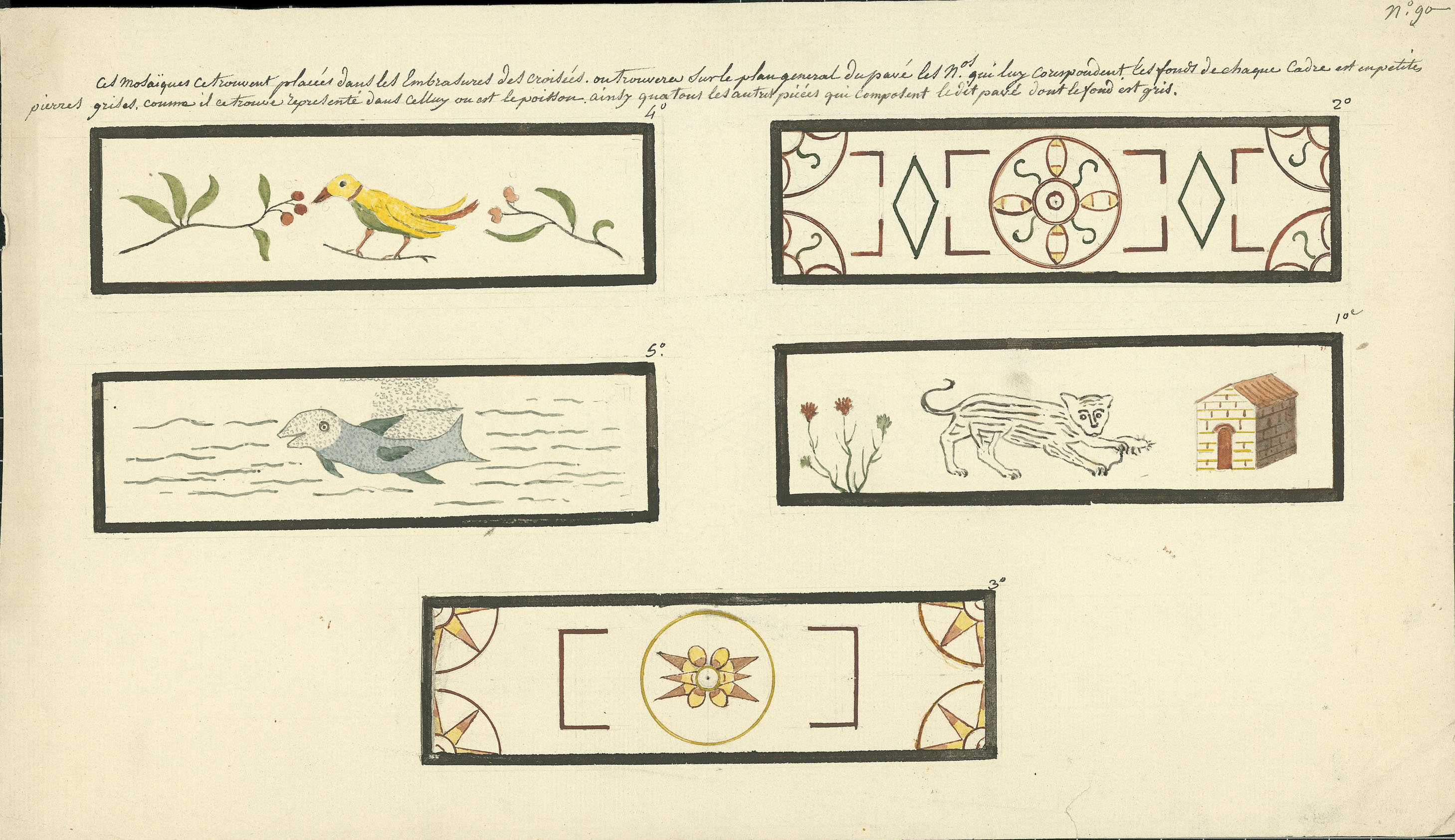 image for: François Ligier - Mosaics trobats a València - Cap a 1801-1803
