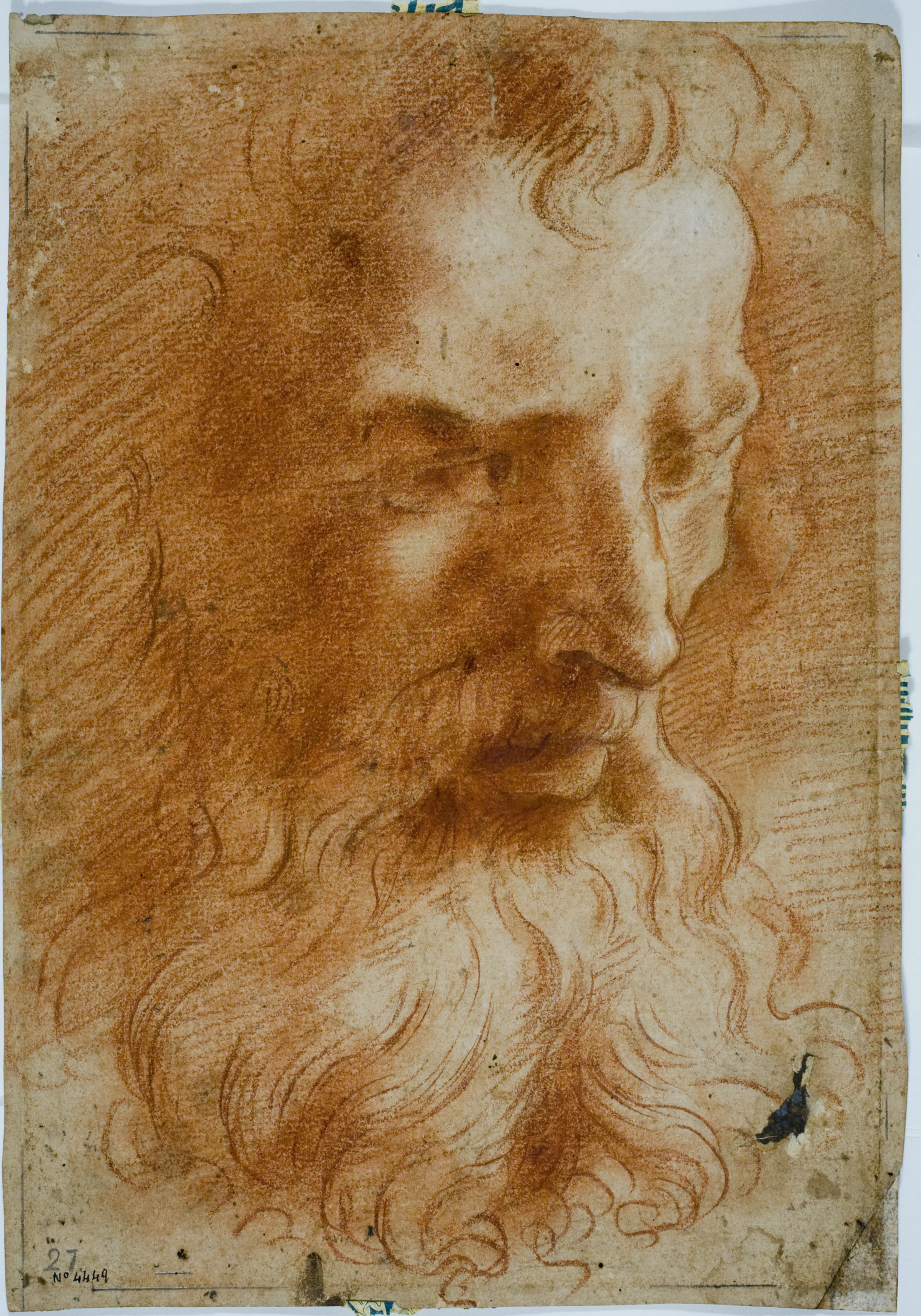 image for: Antoni Fabrés - Estudi de cap masculí - Cap a 1884