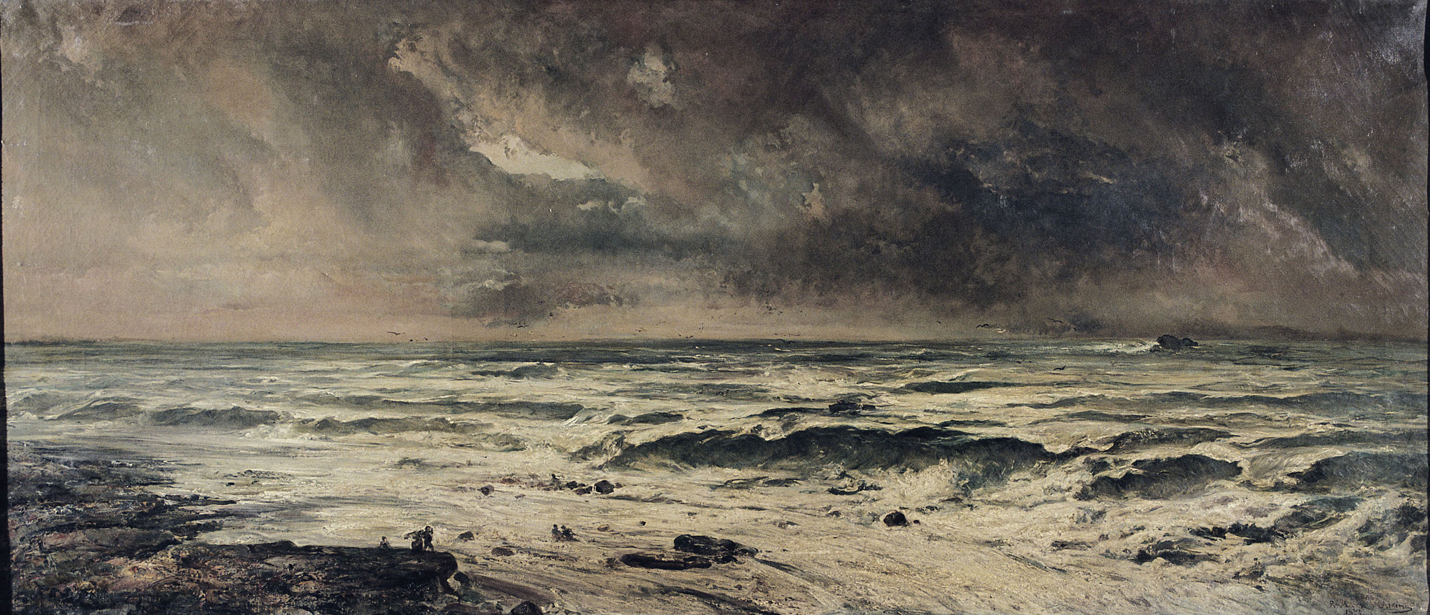 image for: Ramon Martí i Alsina - Naufragi - 1884