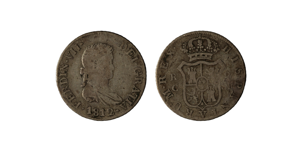 image for: Ferran VII d&#039;Espanya - 2 rals - 1812