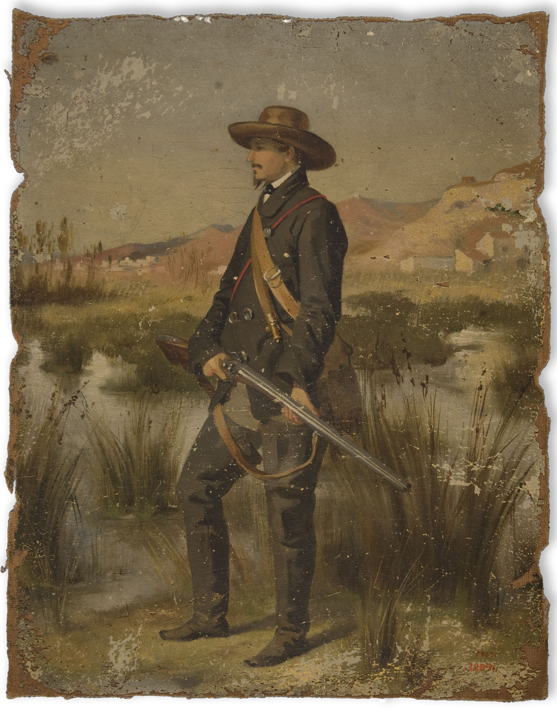 image for: Claudi Lorenzale - El caçador - Segona meitat del segle XIX