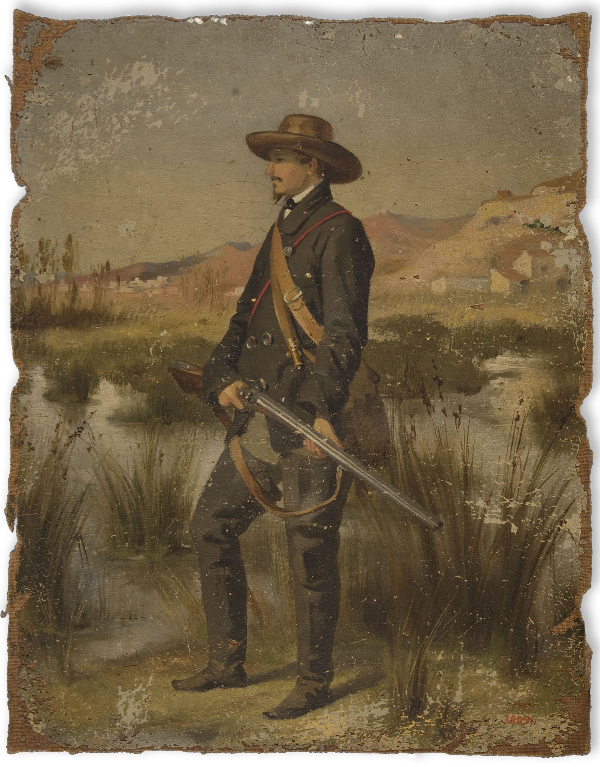 image for: Claudi Lorenzale - El caçador - Segona meitat del segle XIX