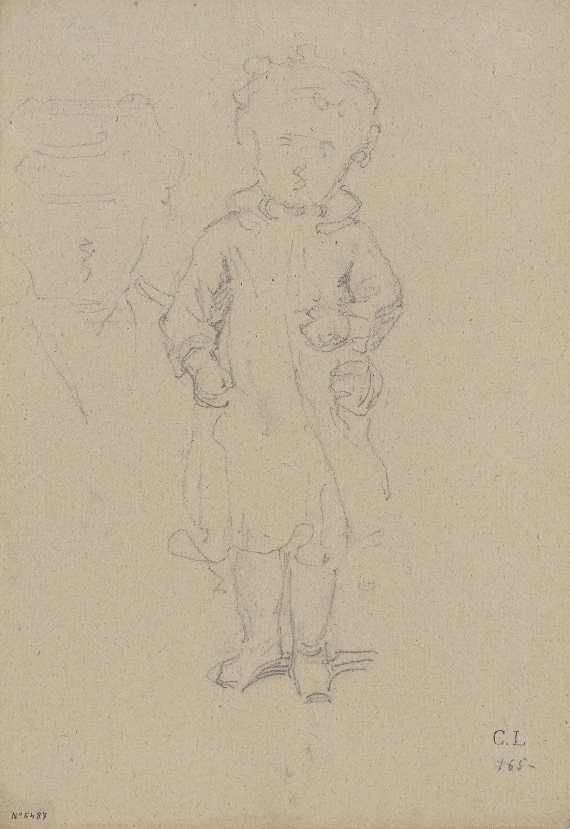 image for: Claudi Lorenzale - Nen - Cap a 1850-1870