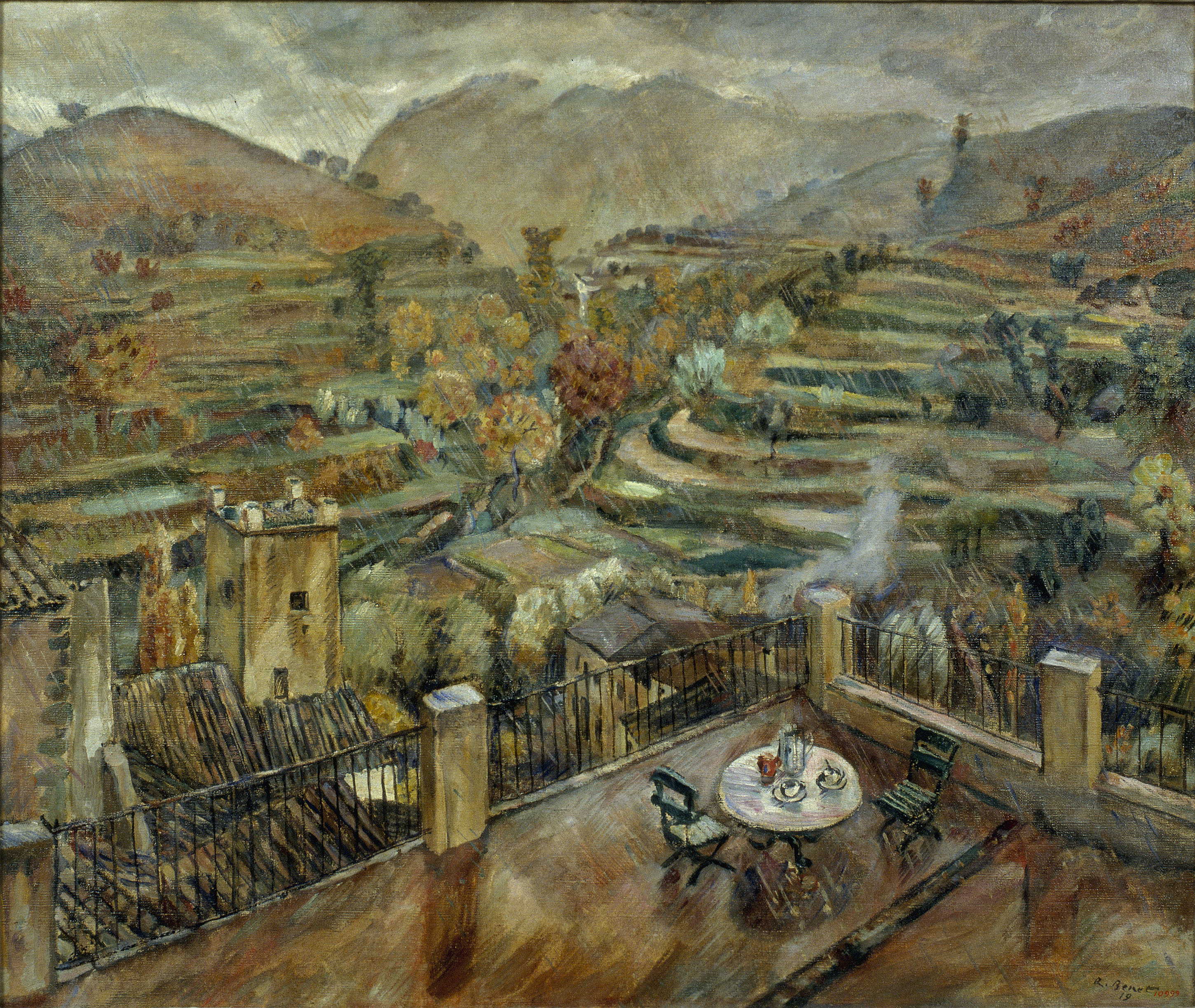 image for: Rafael Benet - La pluja - 1919