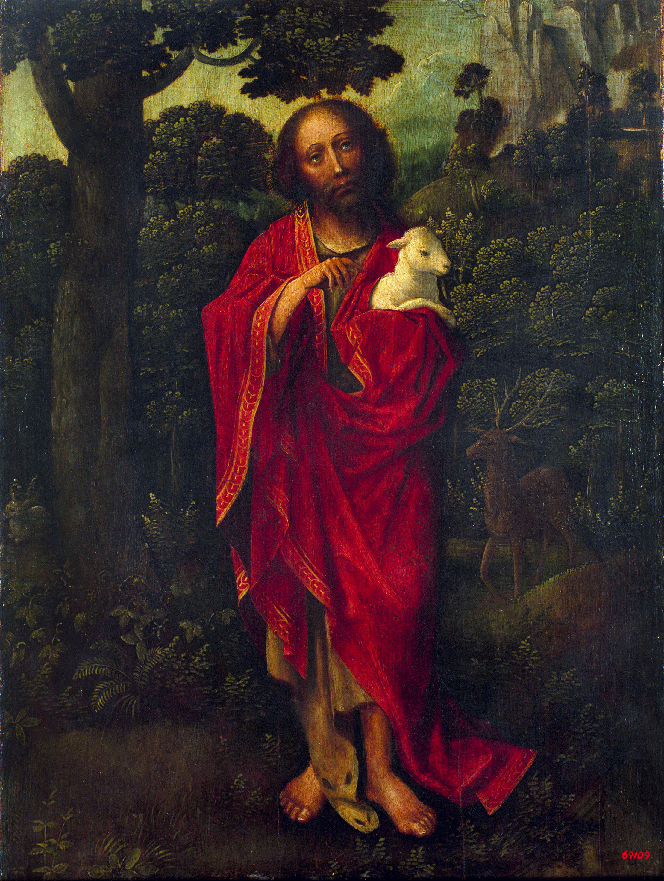 image for: Anònim - Sant Joan Baptista - Primera meitat del segle XVI
