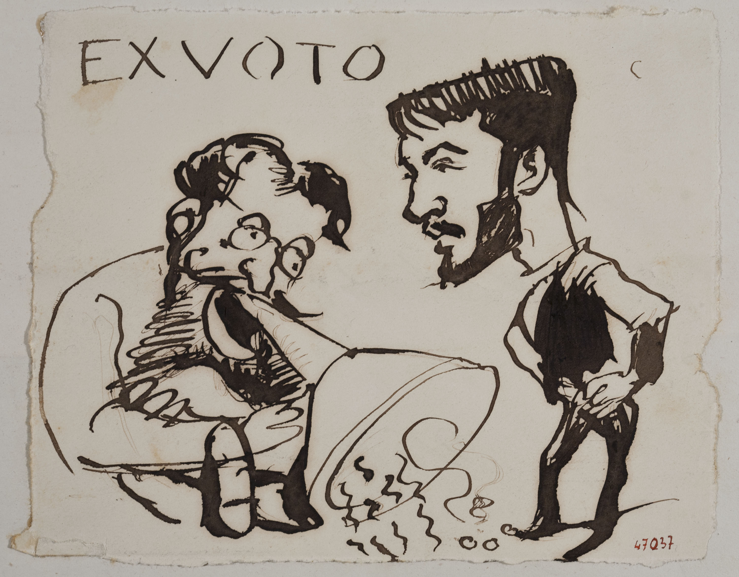 image for: Apel·les Mestres - Exvot - Cap a 1880-1885