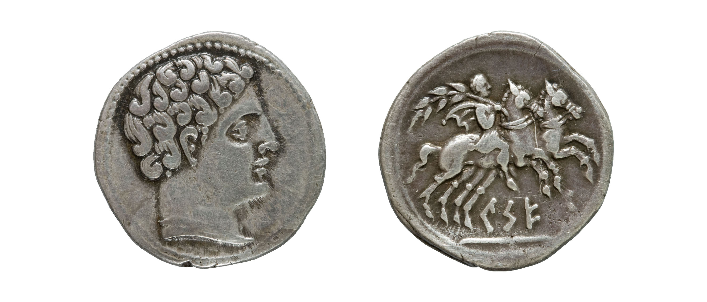 image for: Kese - Denari de Kese - Segona meitat del segle II aC