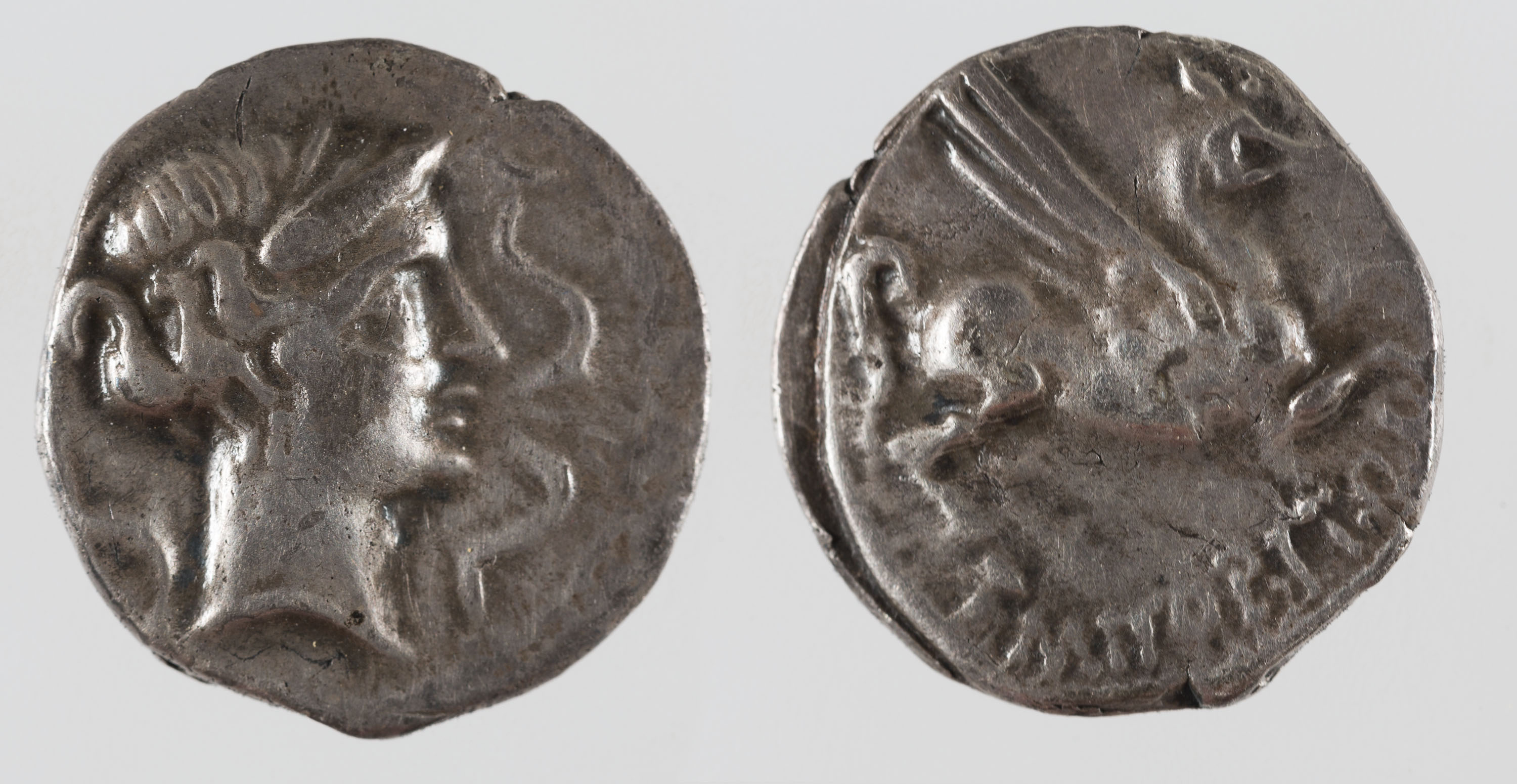 image for: Emporion - Dracma d&#039;Emporion - Finals del segle II aC