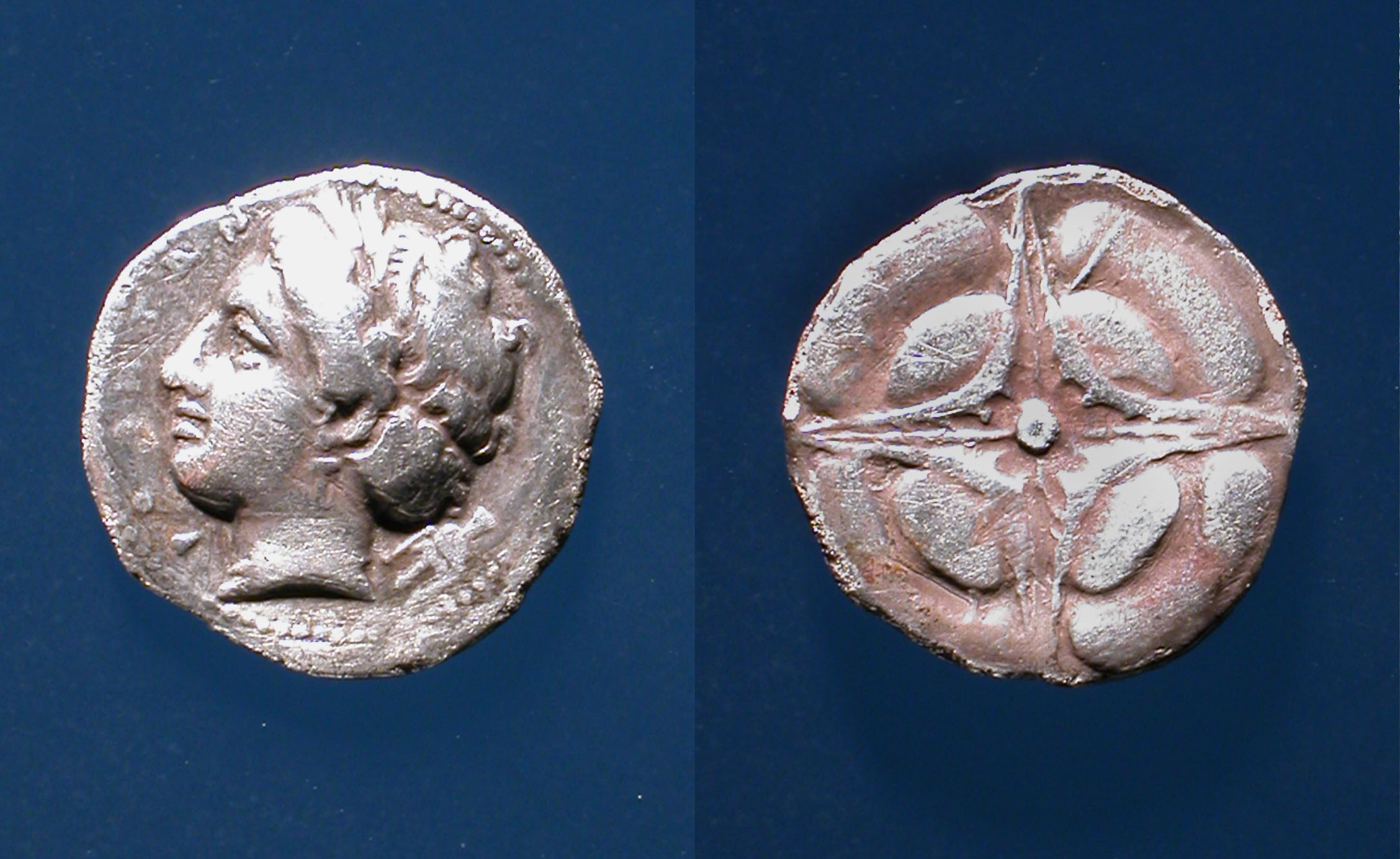 image for: Rhode - Dracma de Rhode - 270-260 aC